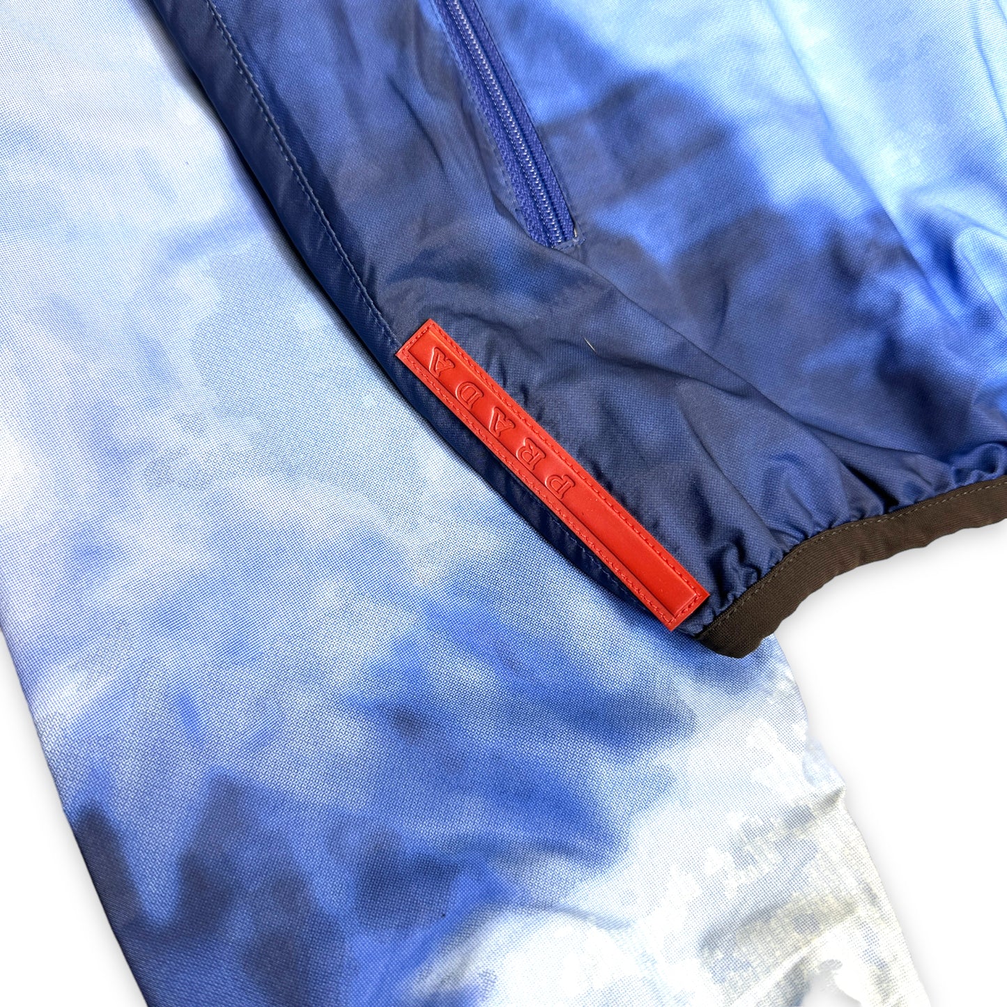SS00' Prada Sport Veste Nuage Bleu Royal - Petit