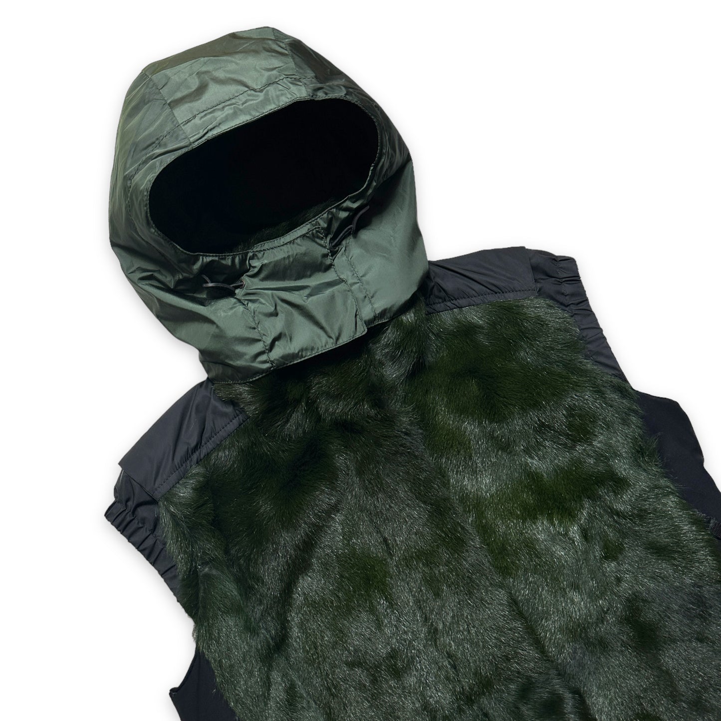 FW99’ Prada Sport Dyed Goat Fur Vest - Small