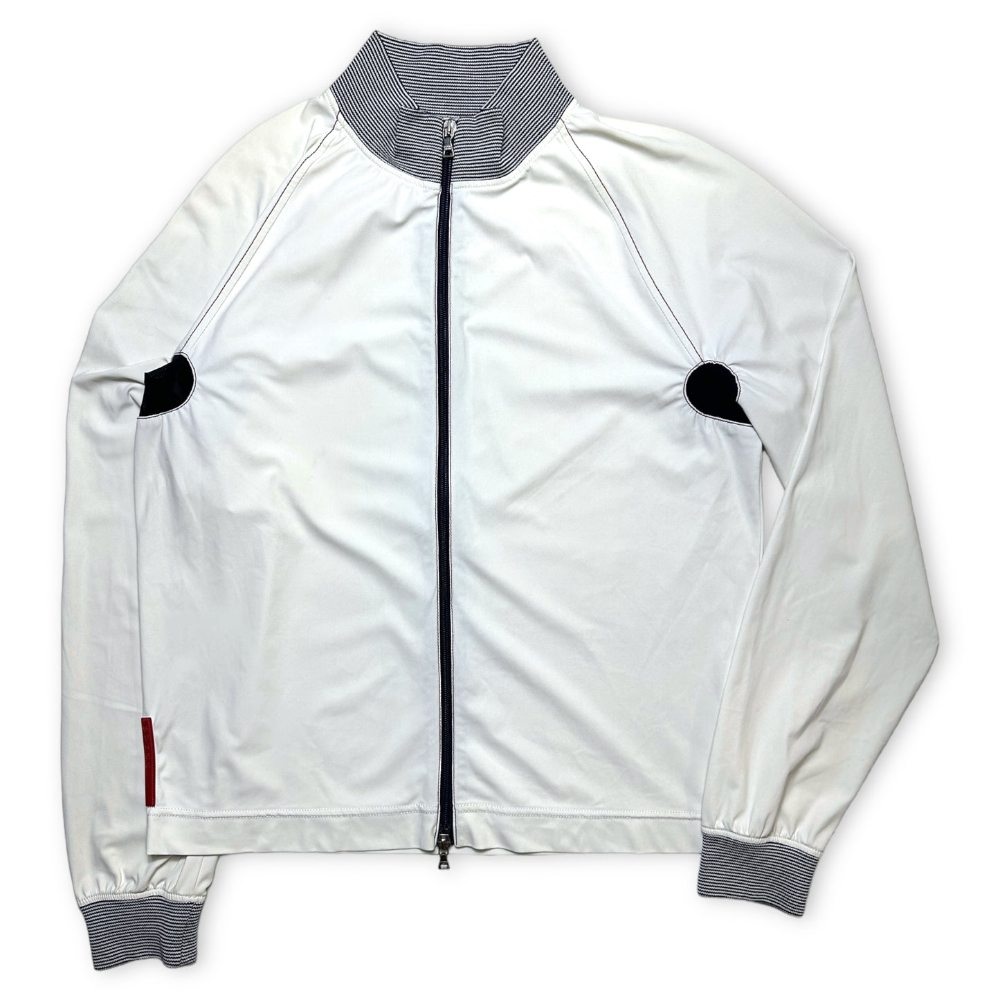 Early 2000’s Prada Sport Mini Stripe Track Top - Medium
