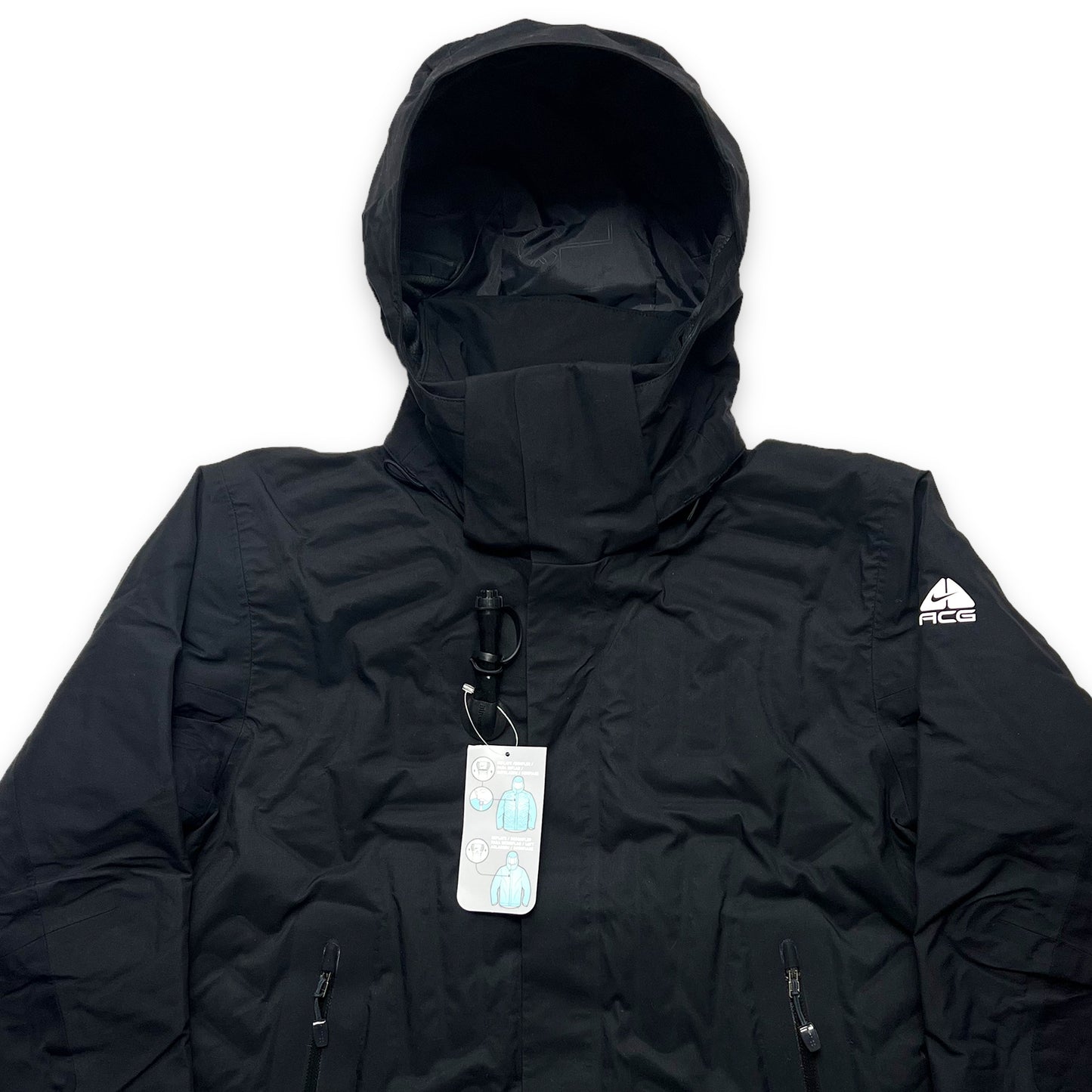 Veste gonflable Nike ACG noire Gore-tex automne 08 '-grande
