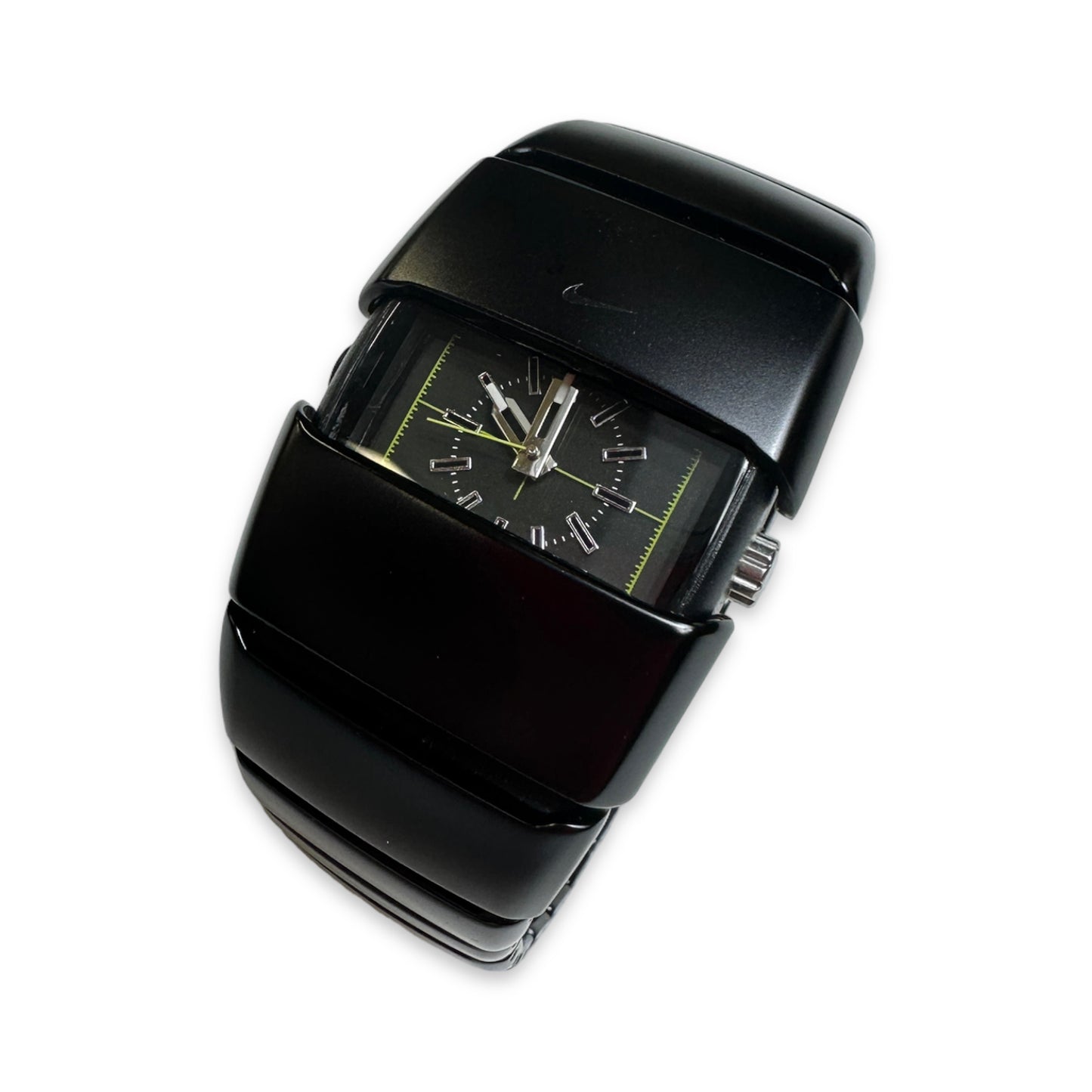 Early 2000's Nike D-Line Stainless-Steel Analog Watch