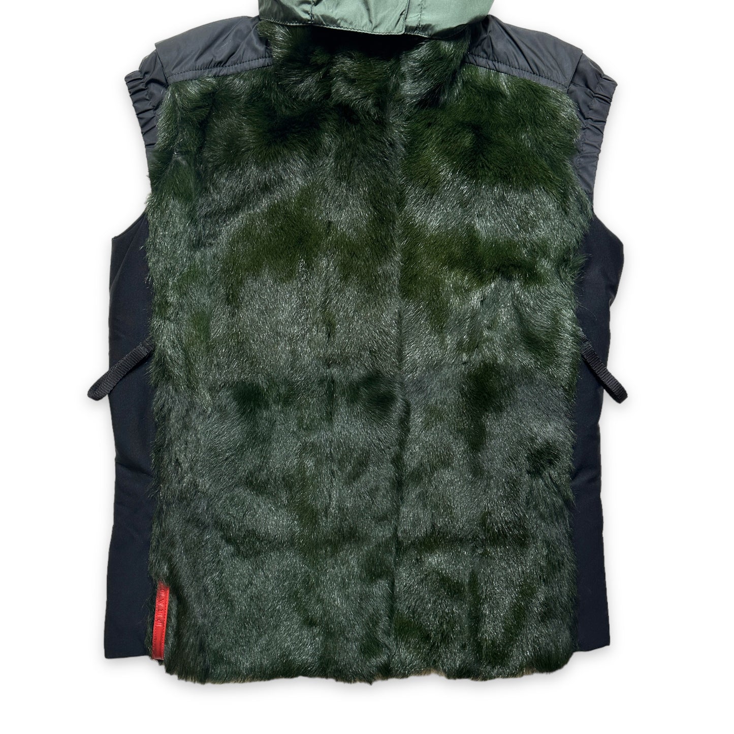 FW99’ Prada Sport Dyed Goat Fur Vest - Small