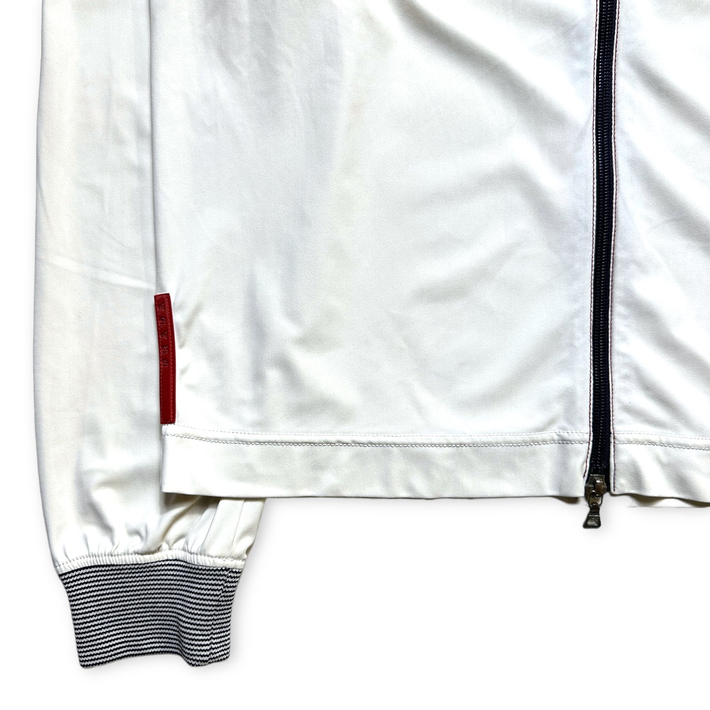 Early 2000’s Prada Sport Mini Stripe Track Top - Medium