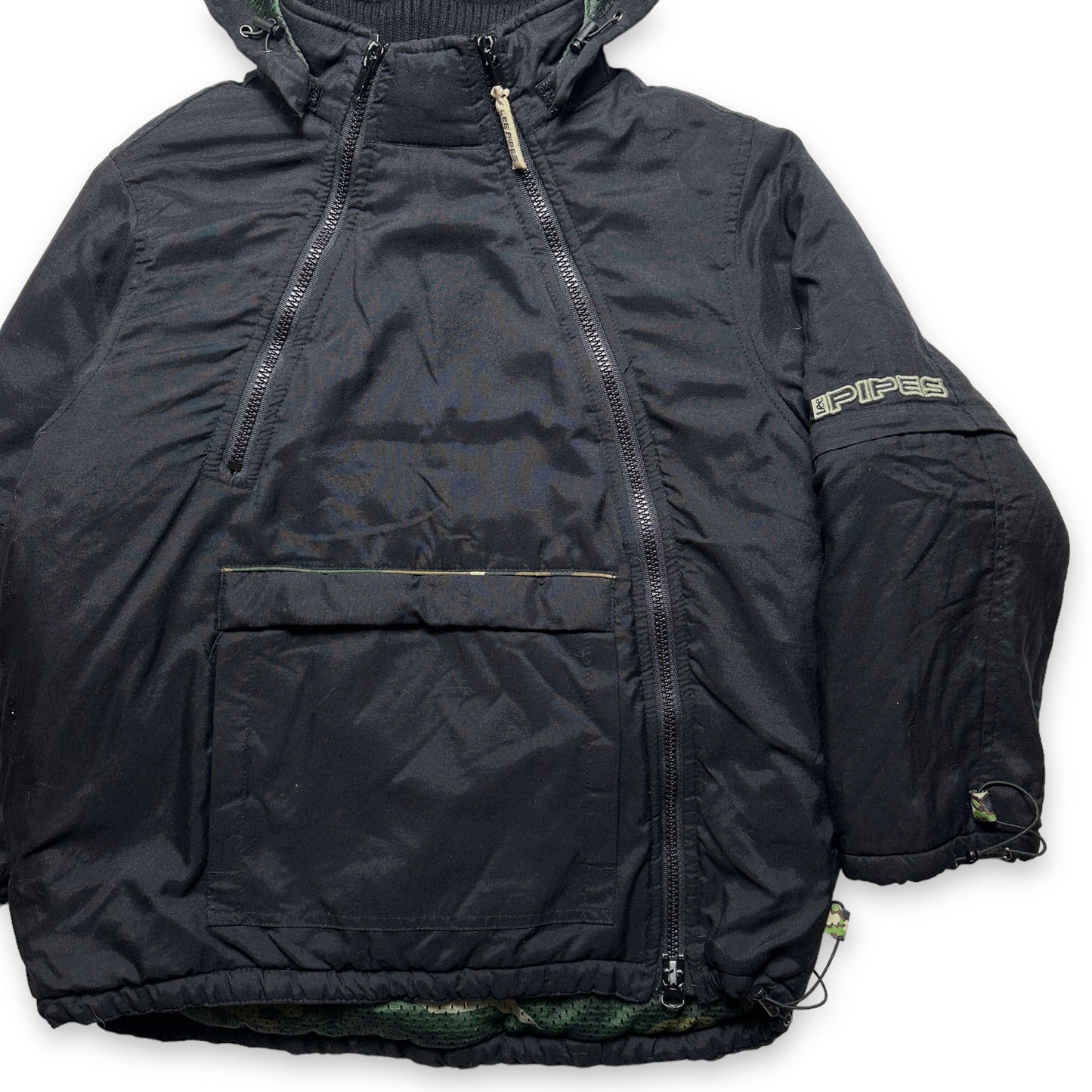 Late 1990’s Lee Pipes Asymmetrical Zip Jacket - Small