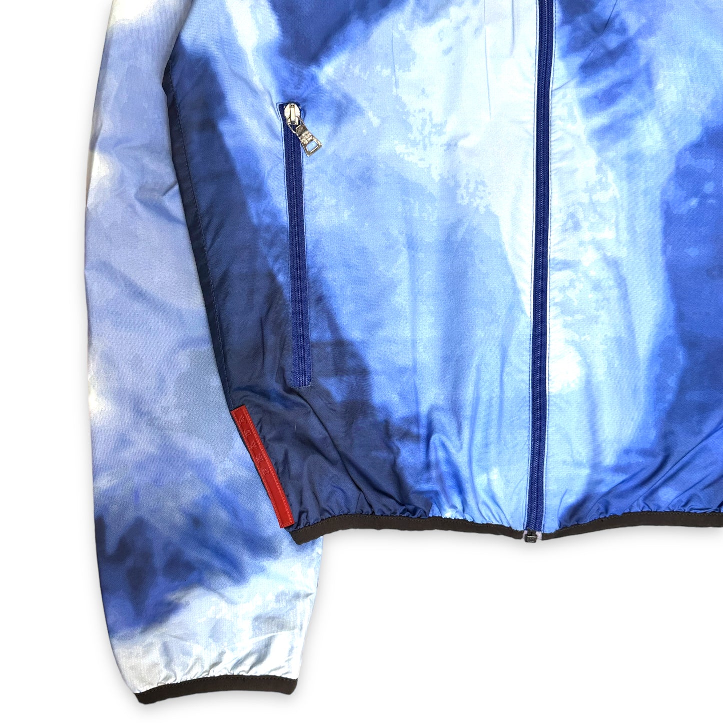 SS00' Prada Sport Veste Nuage Bleu Royal - Petit
