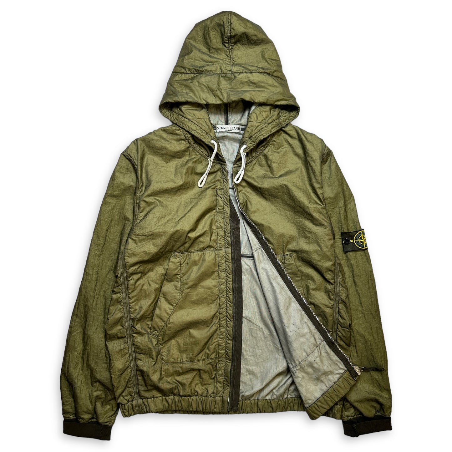 SS08’ Stone Island Mesh Badge Lightweight Windbreaker - Large / Extra Large