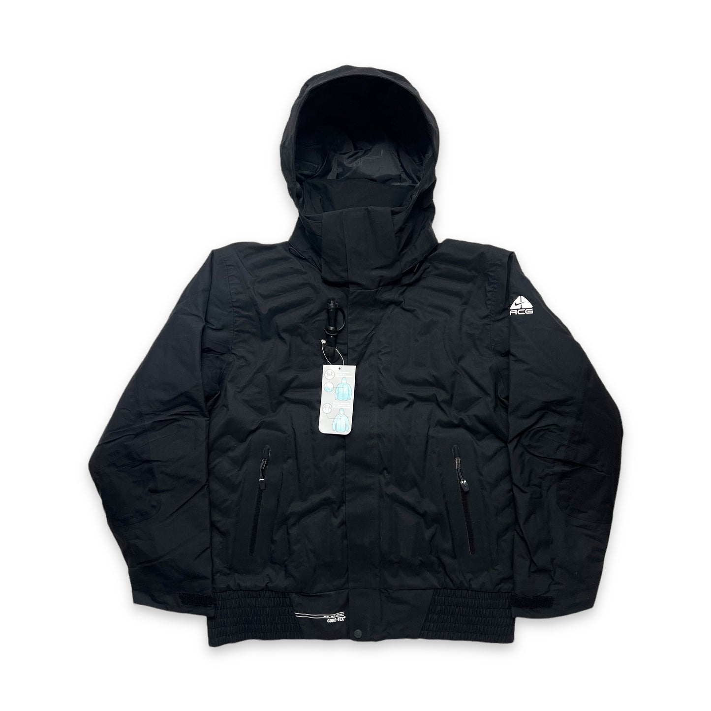 Veste gonflable Nike ACG noire Gore-tex automne 08 '-grande