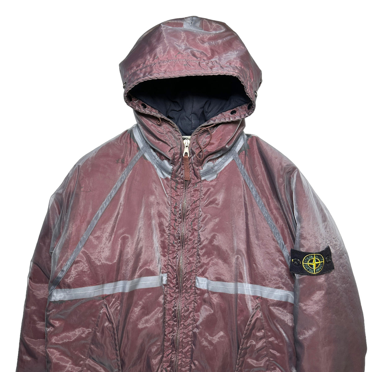 AW01' Stone Island ダブル メッシュ レイヤー モノフィラメント ジャケット - M/L – Holsales