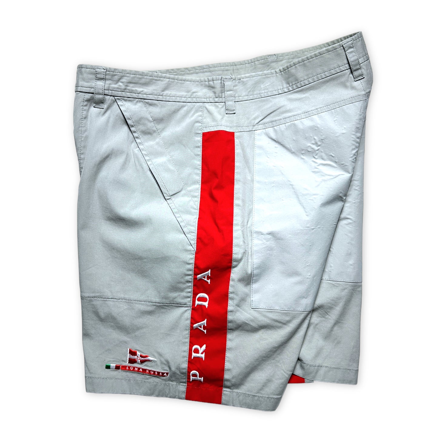 Short imperméable Prada Luna Rossa - Taille 32/34"