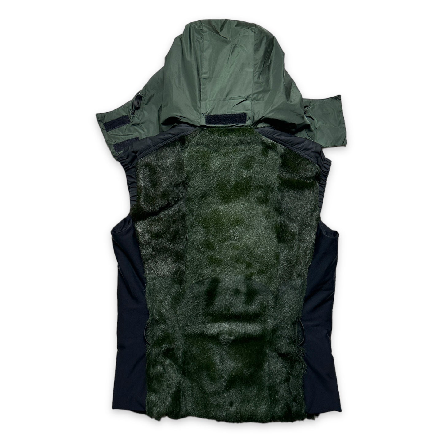 FW99’ Prada Sport Dyed Goat Fur Vest - Small