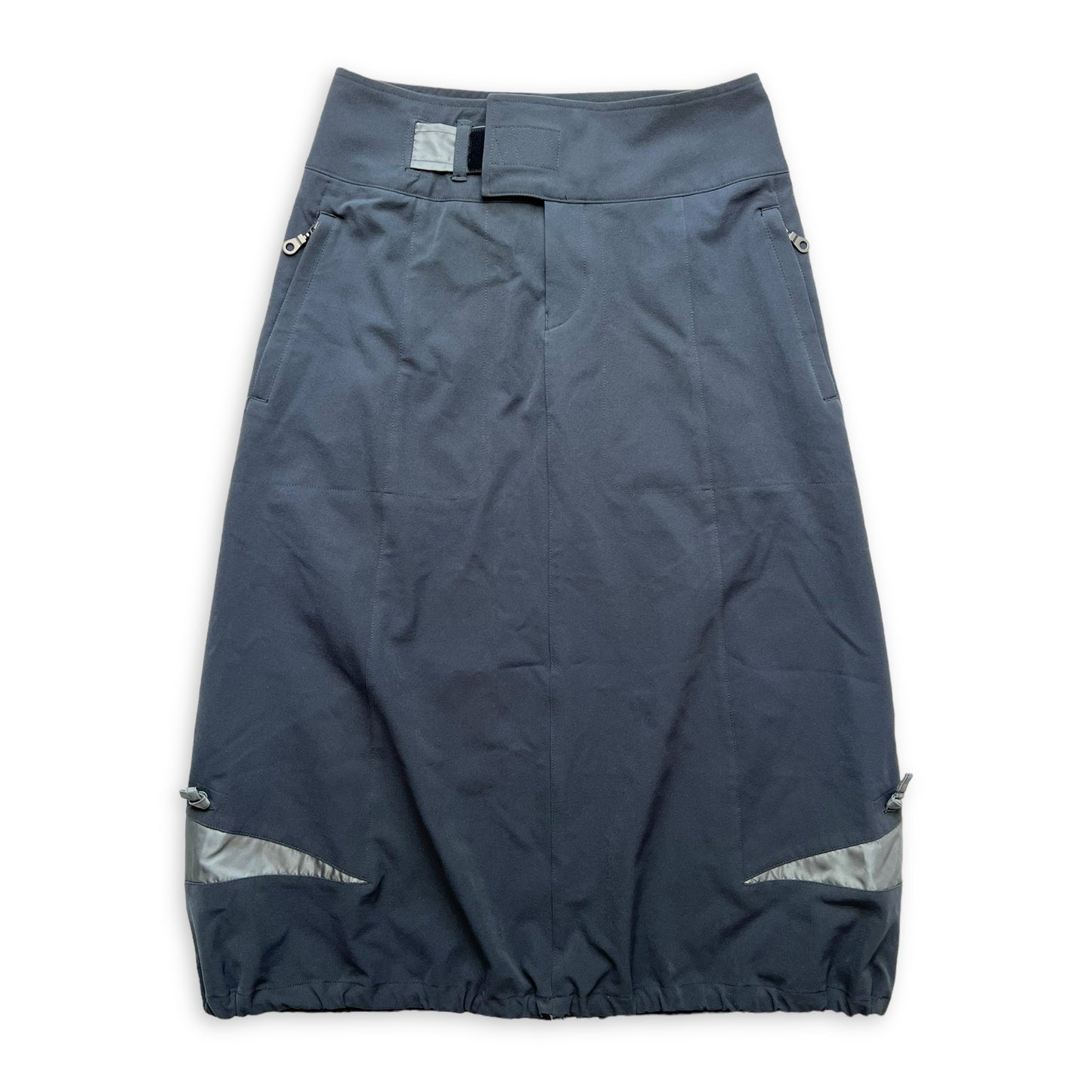 Marithé + François Girbaud Slate Grey Skirt - Womens 6-8