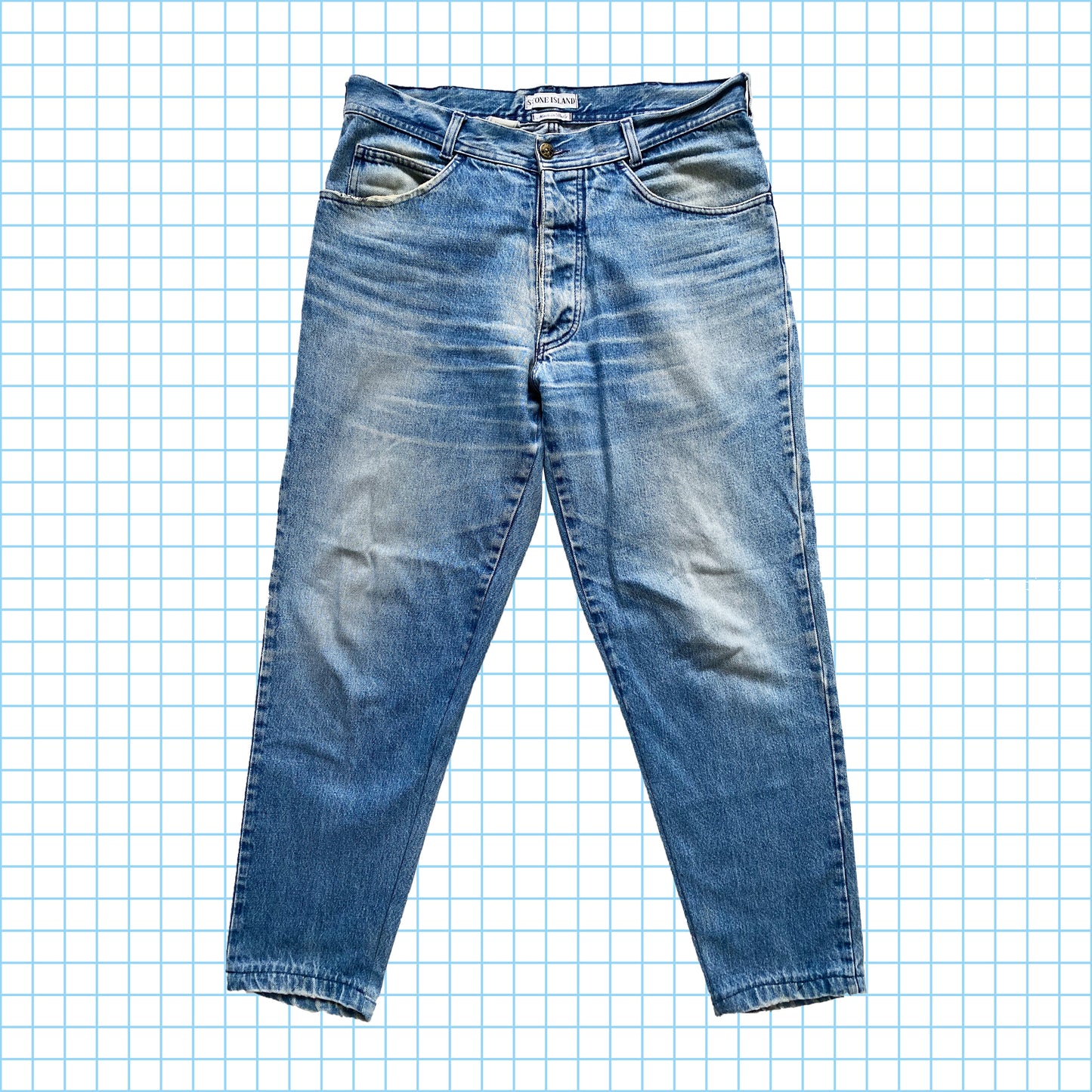 Vintage Late 90’s Stone Island Denim Jeans - 32/34” Waist