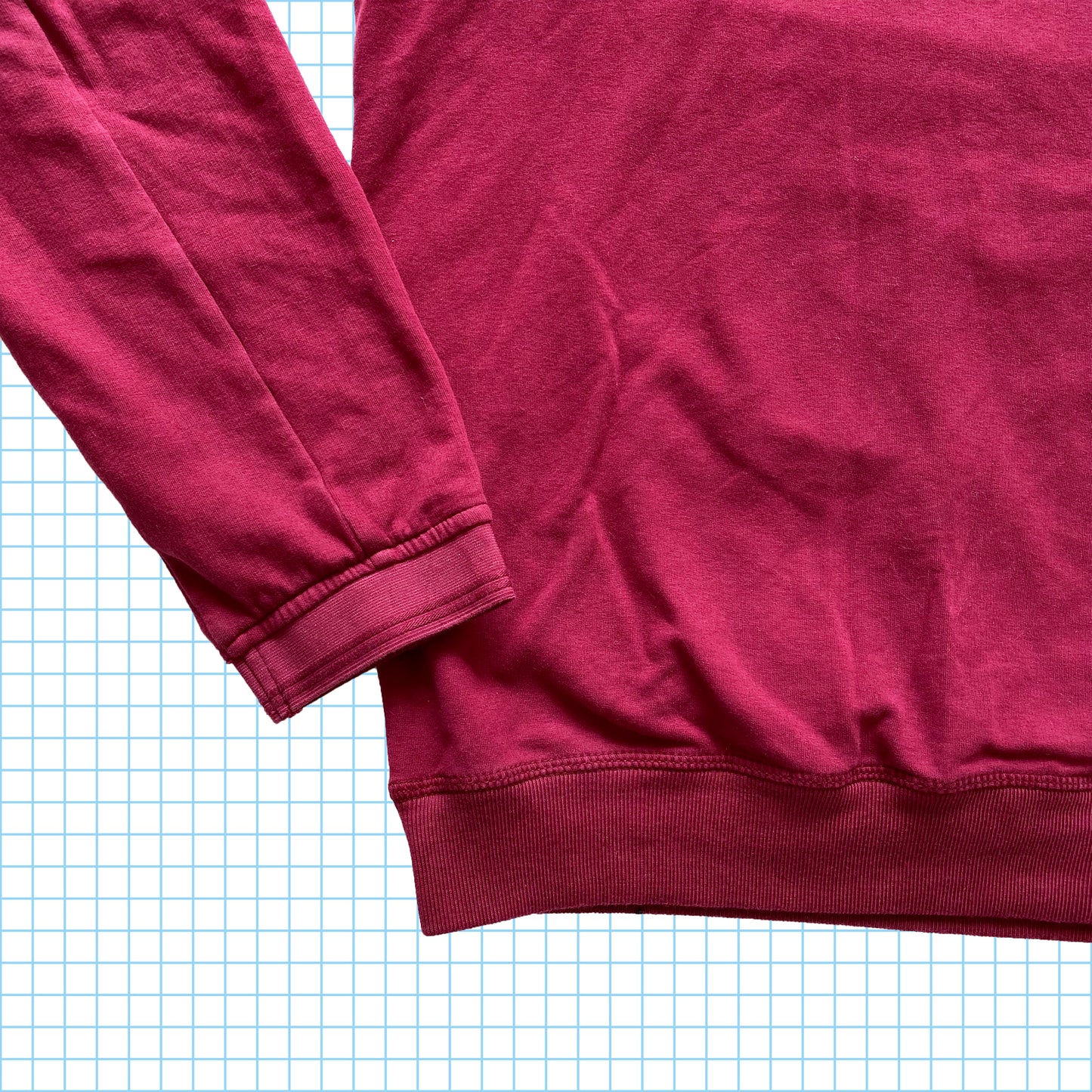 Stone Island Burgundy Crewneck AW18’ - Medium