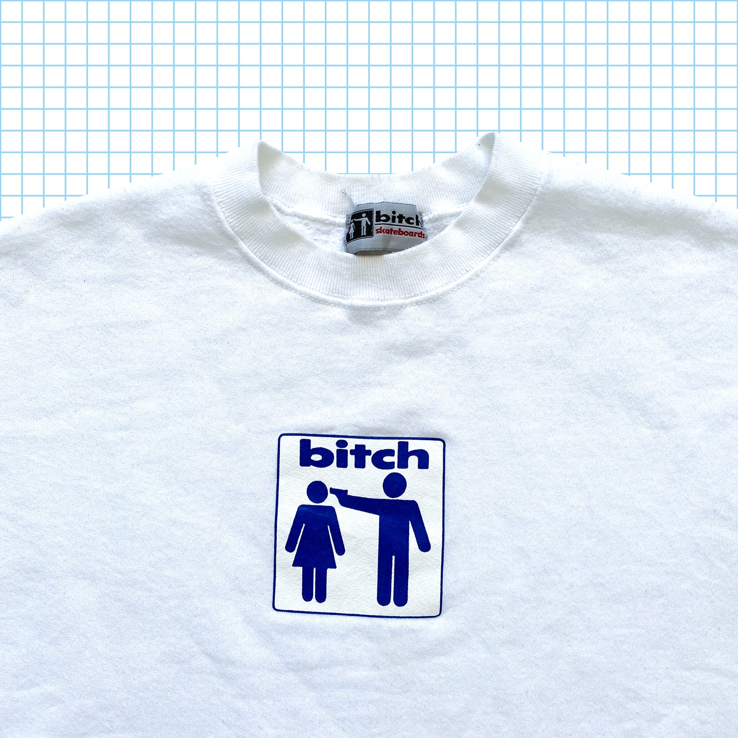 Vintage 90’s Bitch Skateboards Sweatshirt - Medium