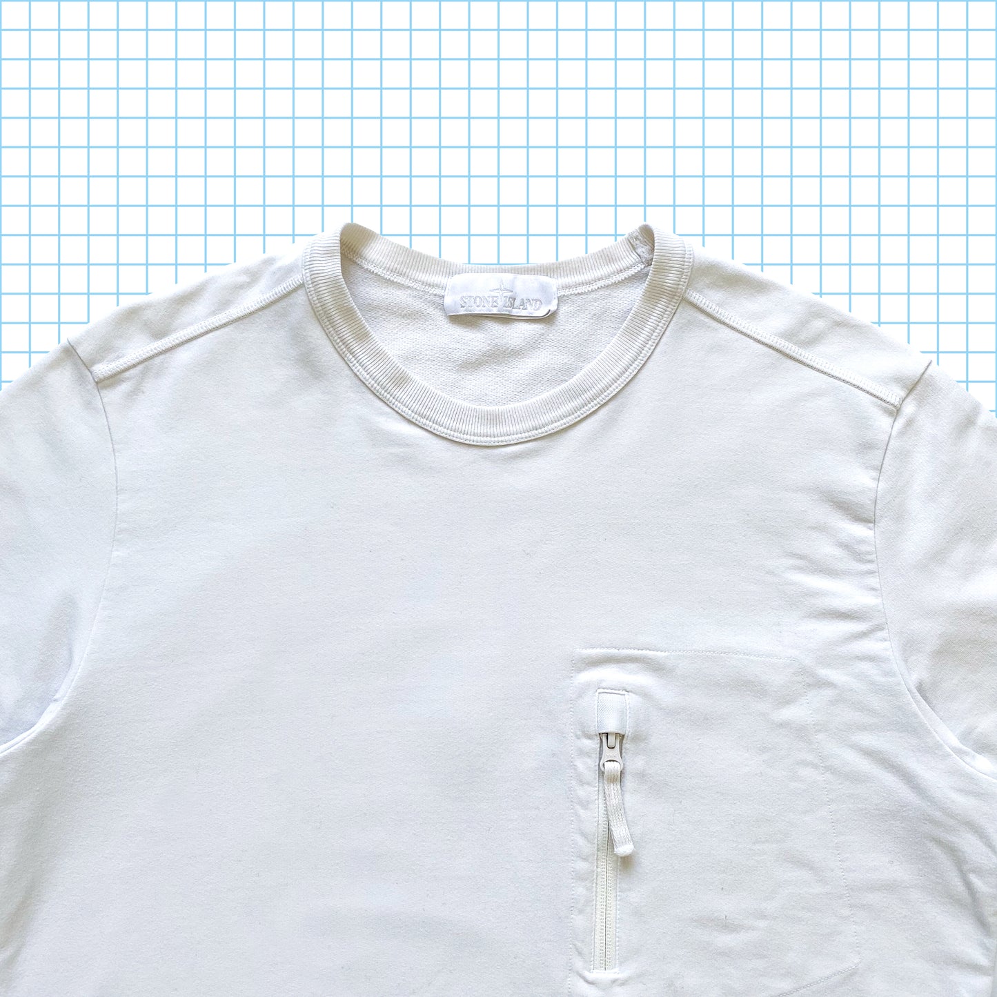Stone Island White Ghost Crewneck SS17' - Grand