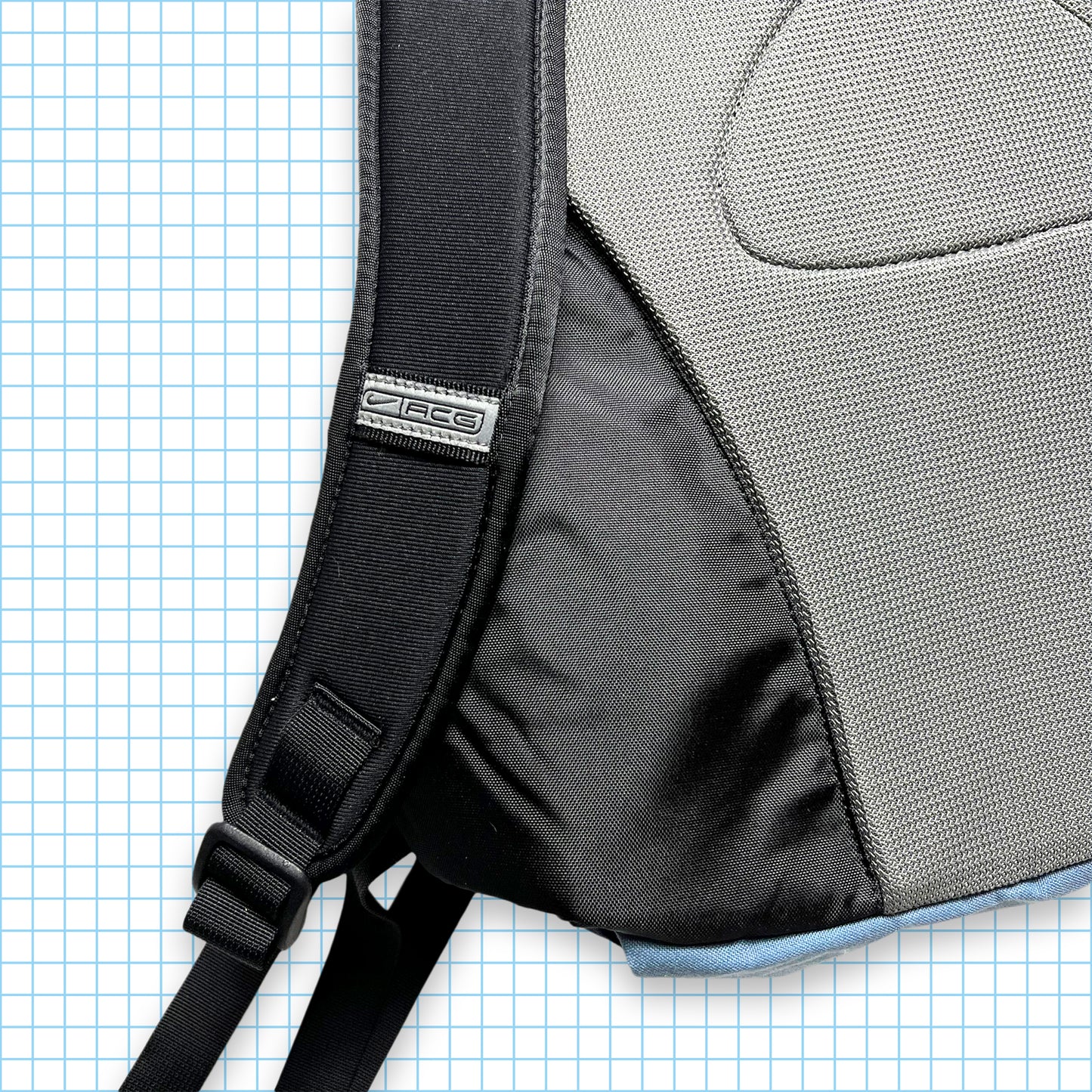 Nike ACG TM-10 Navy/Baby Blue Back Pack