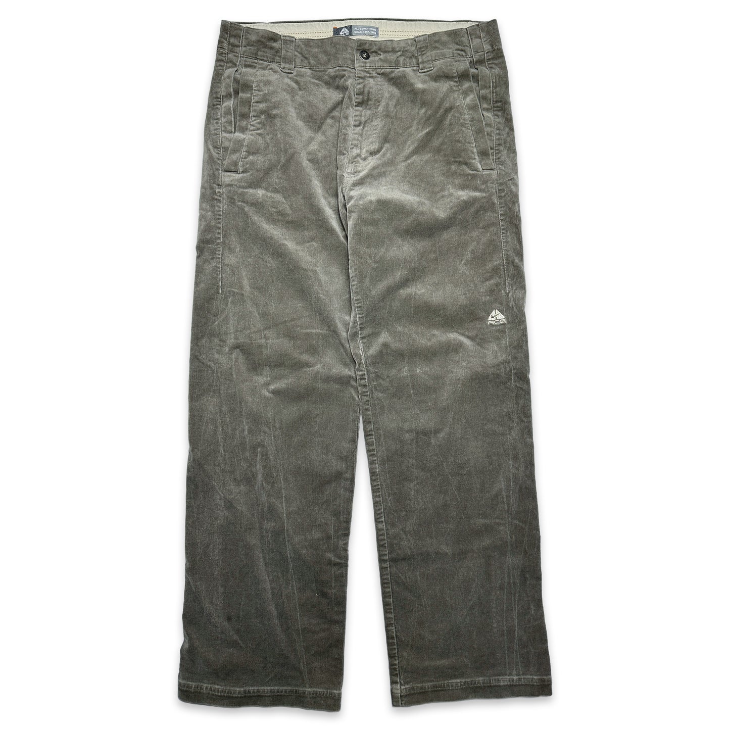 Nike ACG Stone Grey Cord Trousers - 34" Waist