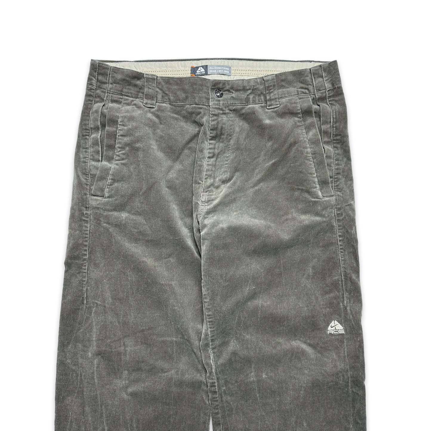 Nike ACG Stone Grey Cord Trousers - 34" Waist