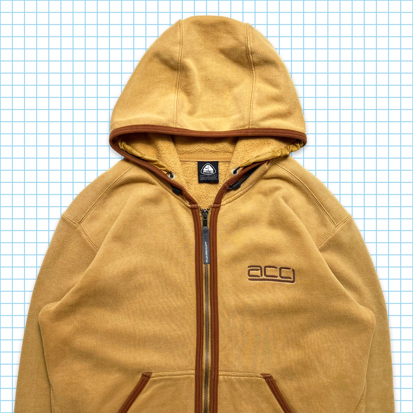 Nike ACG Spellout Zipped Hoodie - Medium