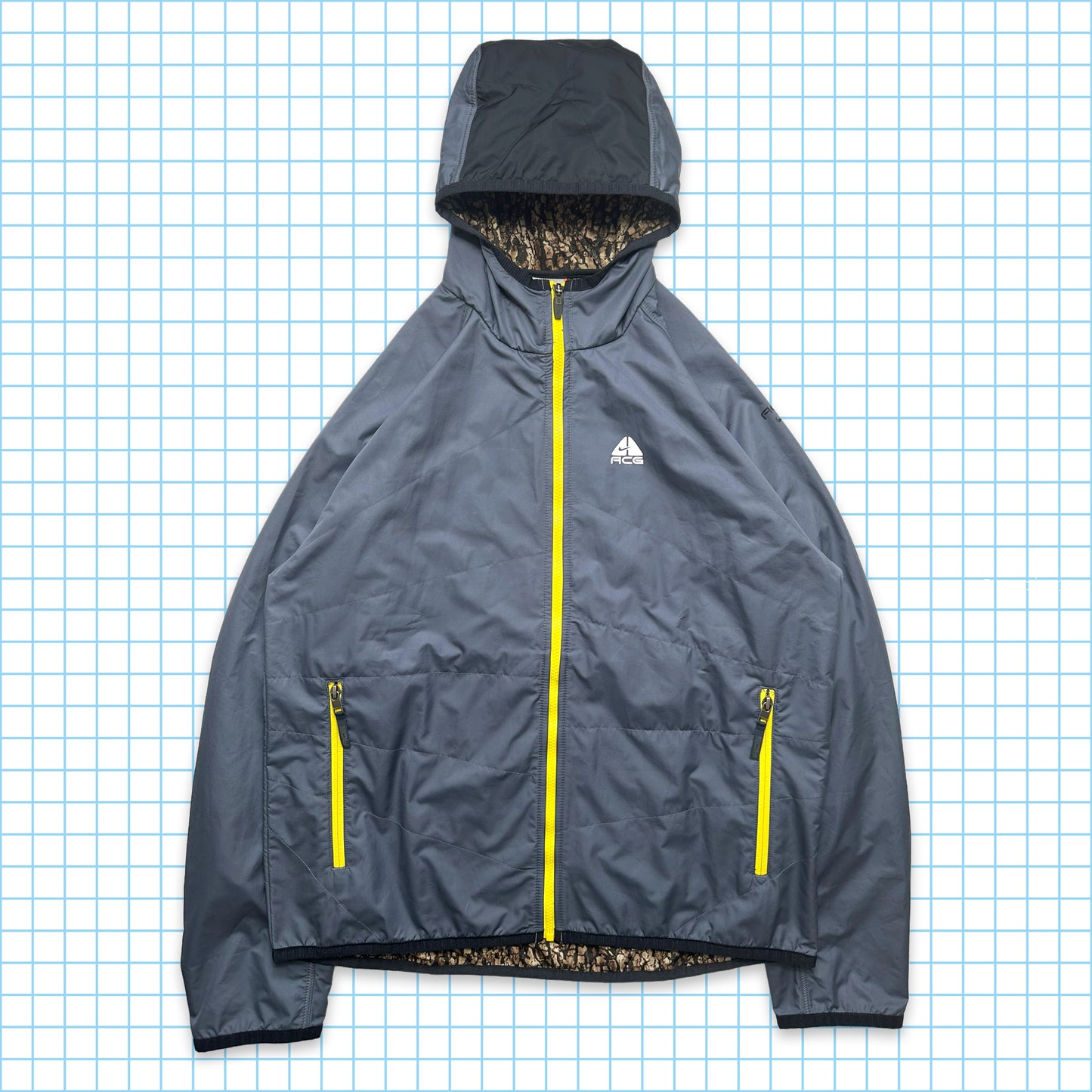 Nike ACG Fluorescent Zip Lightweight Jacket - Medium / Large