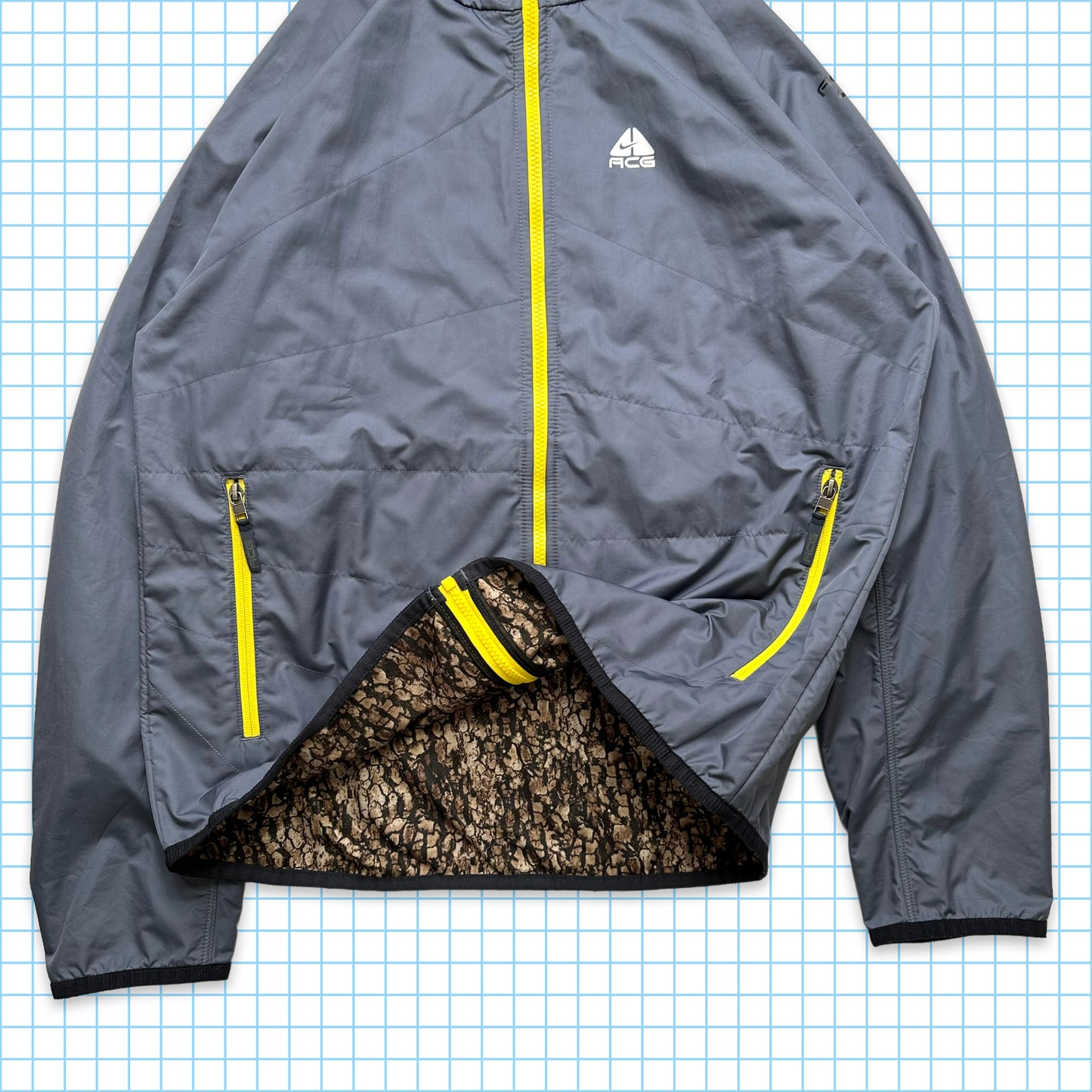 Nike ACG Fluorescent Zip Lightweight Jacket - Medium / Large