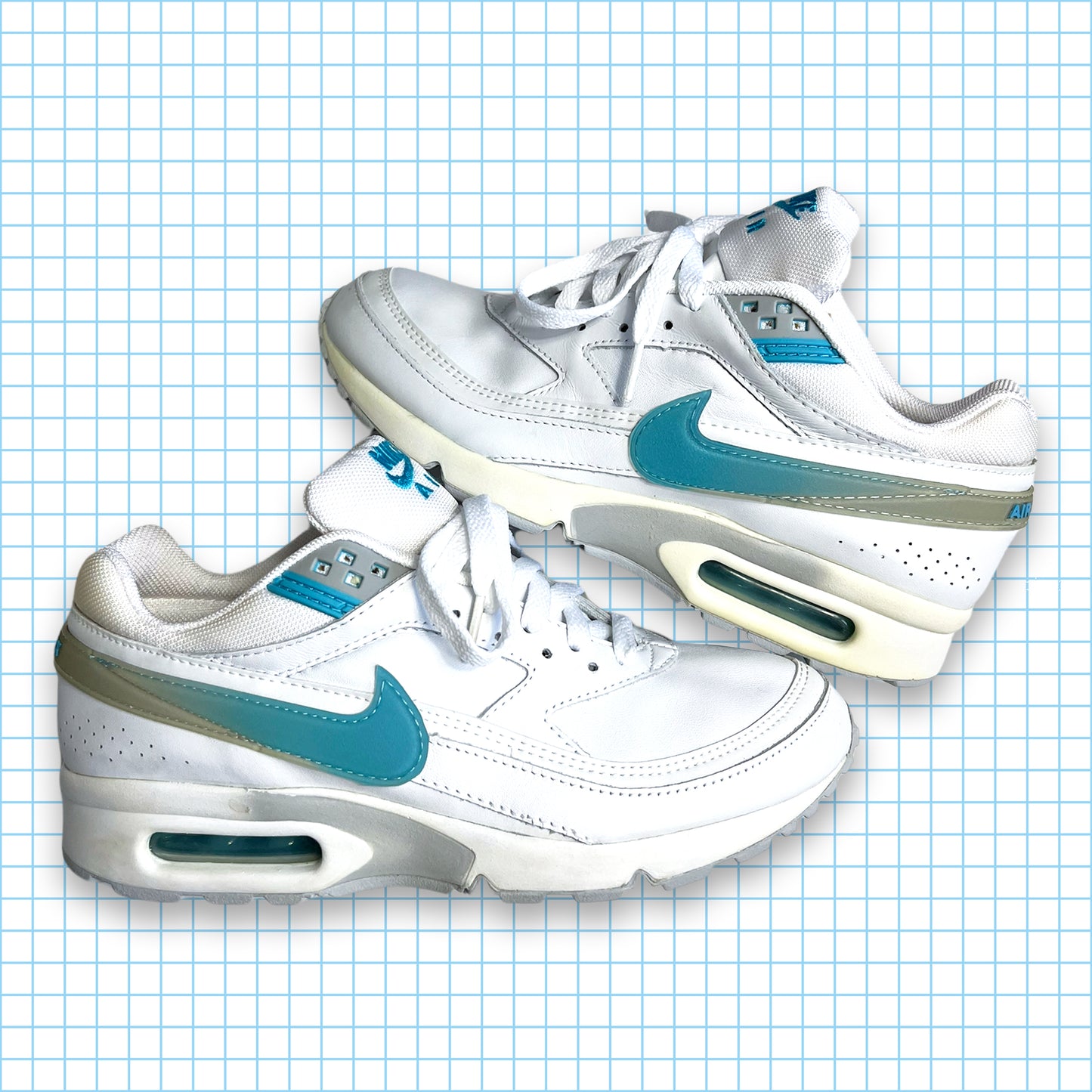 Nike BW Baby Blue/White 06' - UK6.5 / US9 / EUR40.5