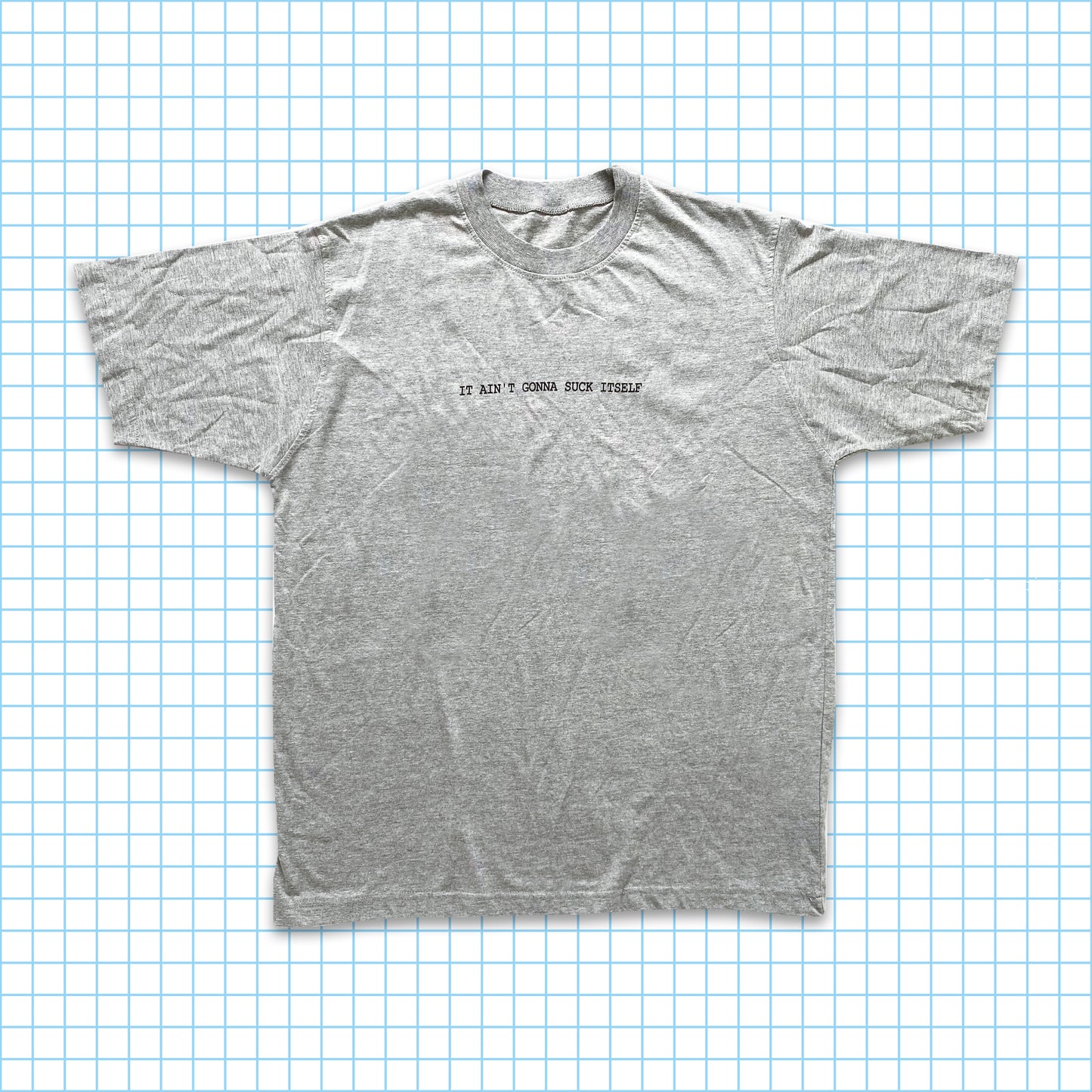 T-shirt vintage « Ça ne va pas se sucer » - Grand