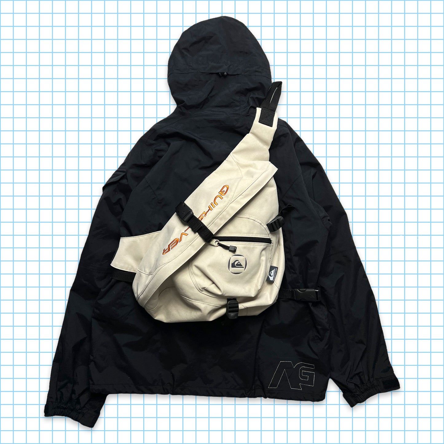 Analog Multi Pocket Stealth Black Jacket - Extra Large