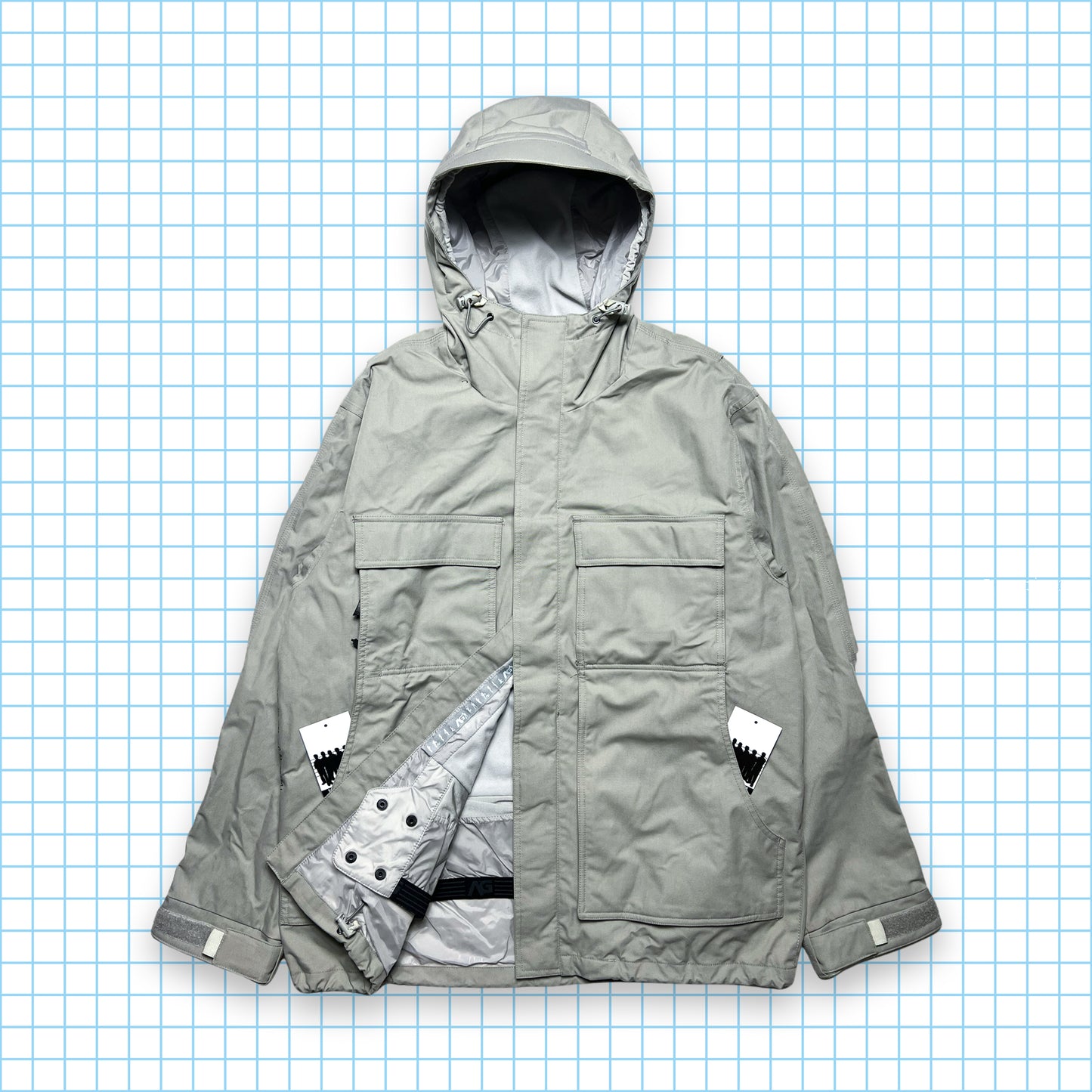 Early 00's Analog Biohazard Multi Pocket Jacket - Large / Extra Large