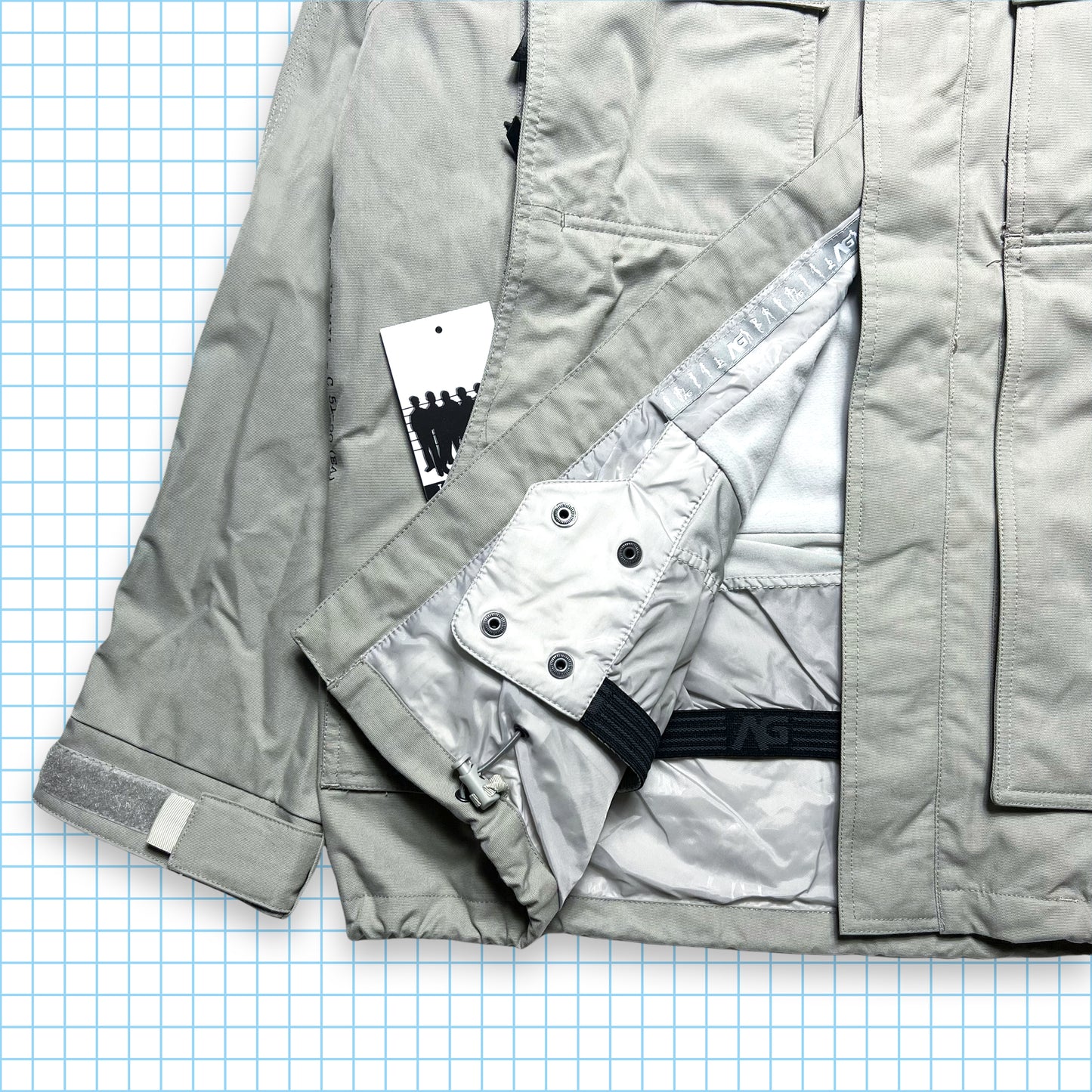 Early 00's Analog Biohazard Multi Pocket Jacket - Large / Extra Large