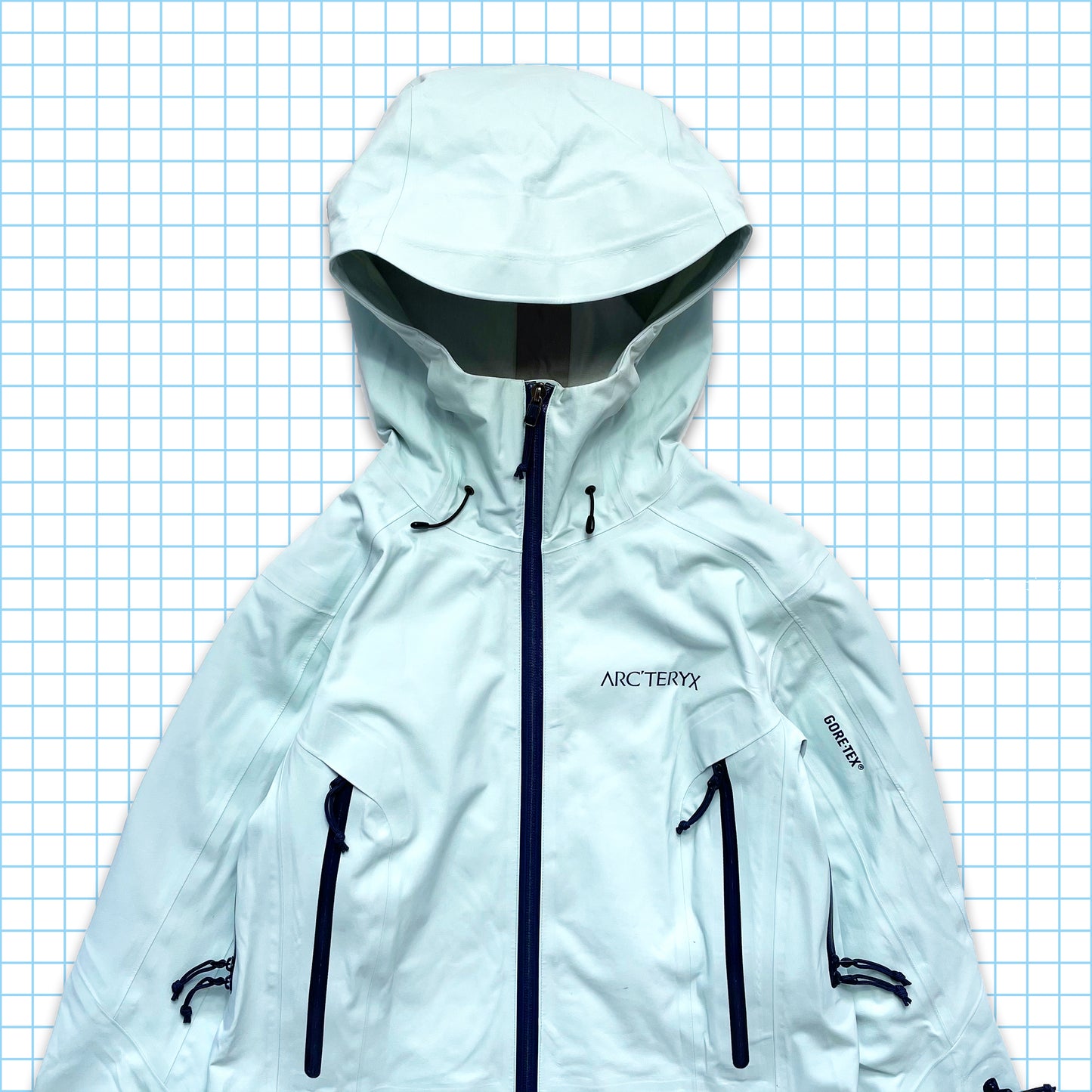 Arc'teryx Baby Blue Gore-Tex Wmns Stingray Outer Shell - Small / Medium