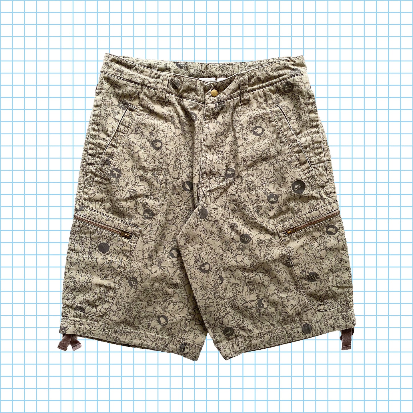 Vintage Nike ‘The People’ Shorts - Medium / Large