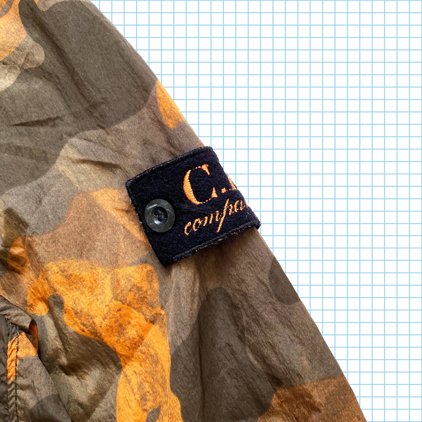 vintage CP Company Nylon Shell Goggle Jacket - Petit