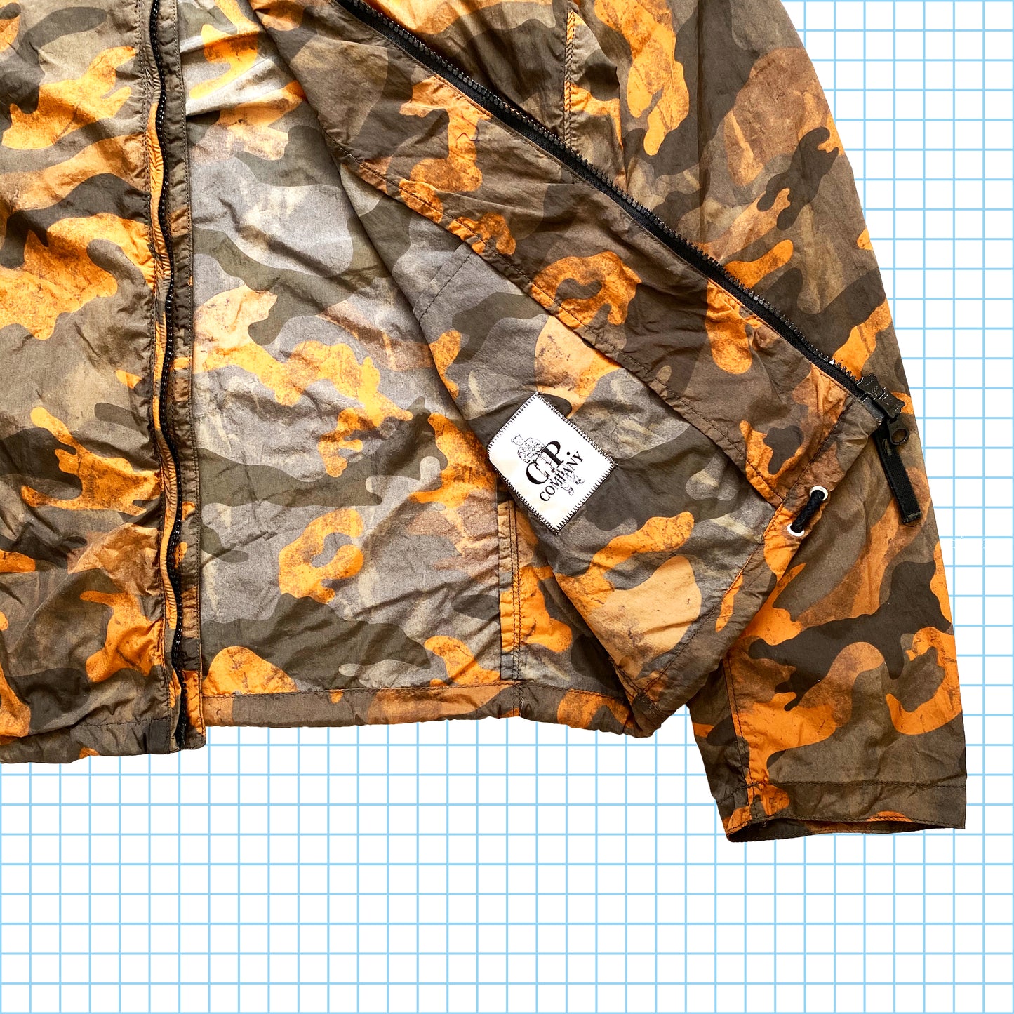 Vintage CP Company Nylon Shell Goggle Jacket - Small