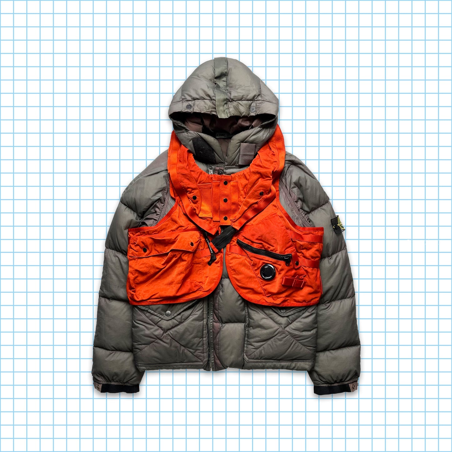 CP Company Orange Tactical Vest SS20’ - Medium / Large