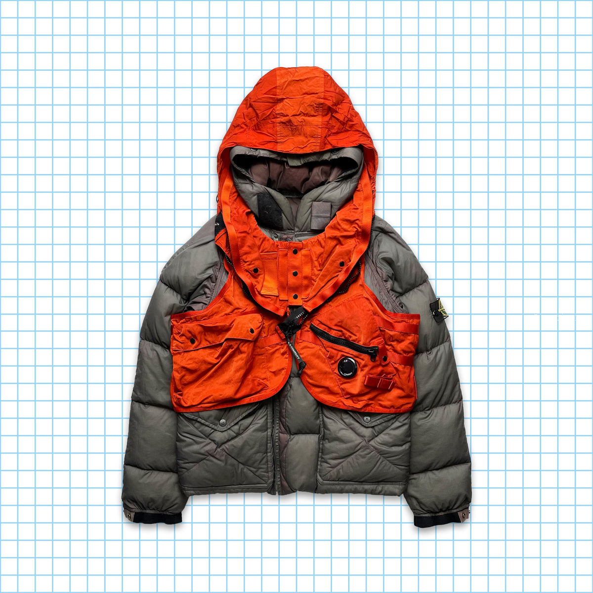 Cp company bi store mesh goggle jacket