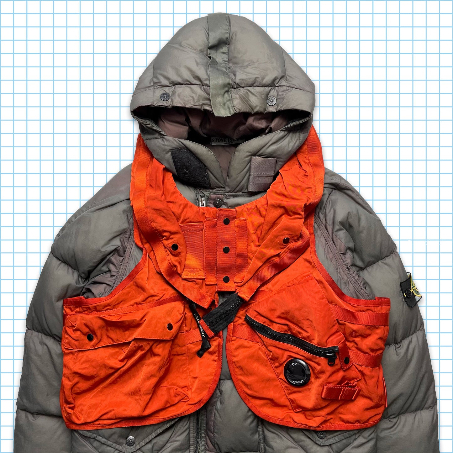 CP Company Orange Tactical Vest SS20’ - Medium / Large
