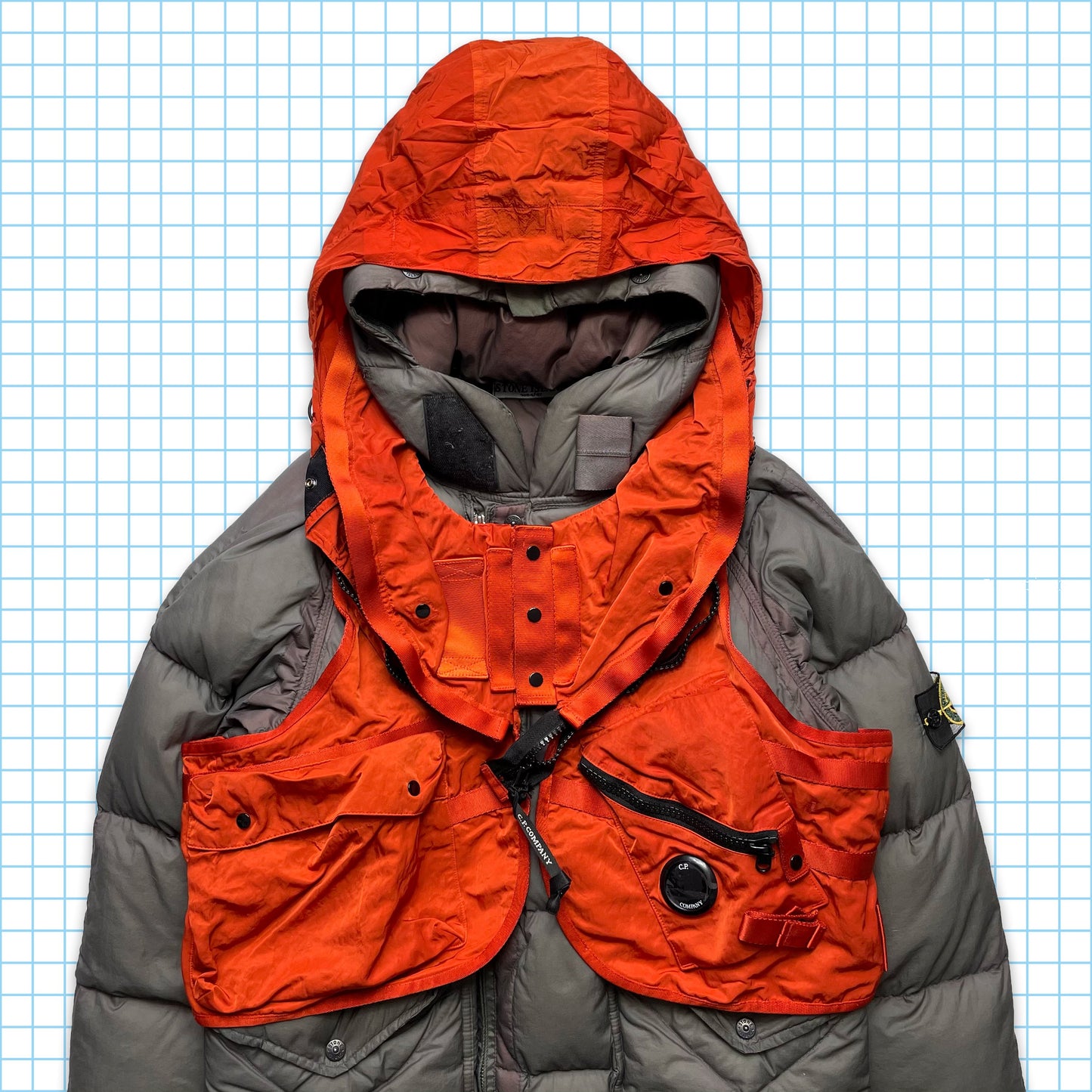 CP Company Orange Tactical Vest SS20’ - Medium / Large
