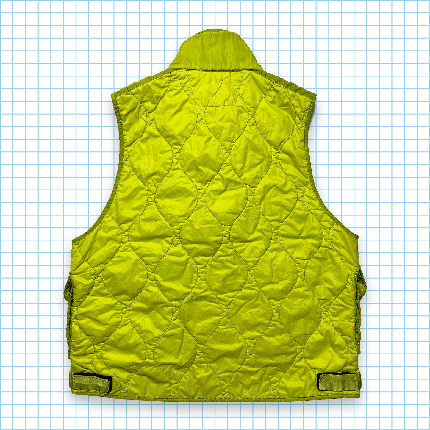 CP Company Quilted Undercoat Volt Tri-Pocket Gilet - Large / Extra Large