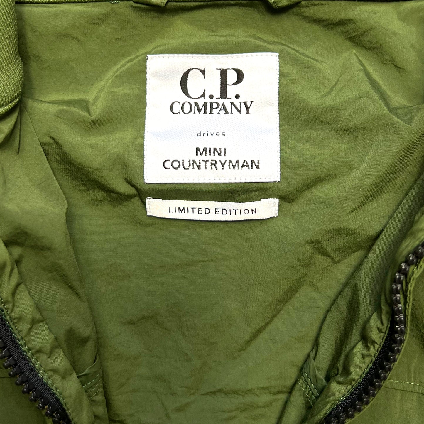 CP Company x Mini Countryman Khaki Green Goggle Jacket SS15' - Small / Medium
