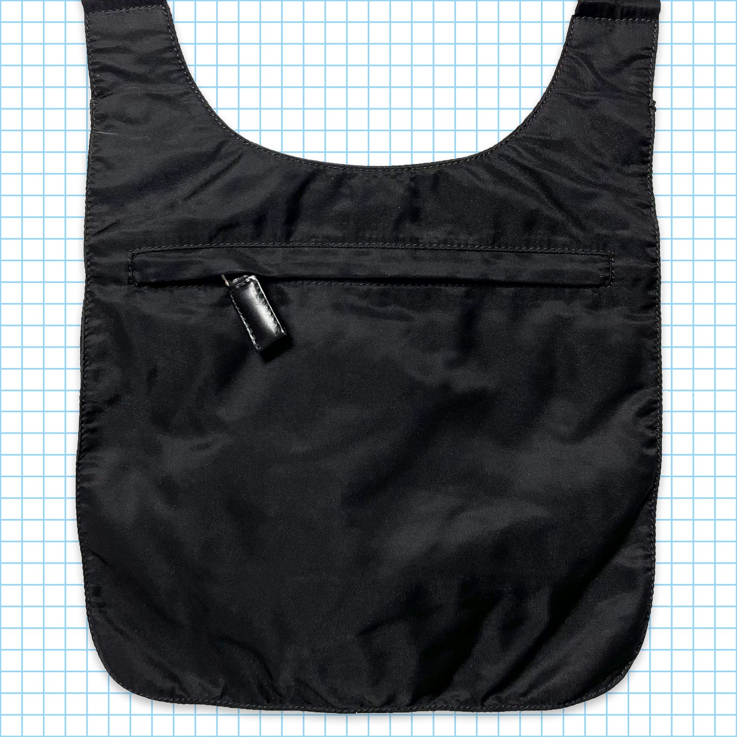 Vintage Prada Milano Black Side Bag