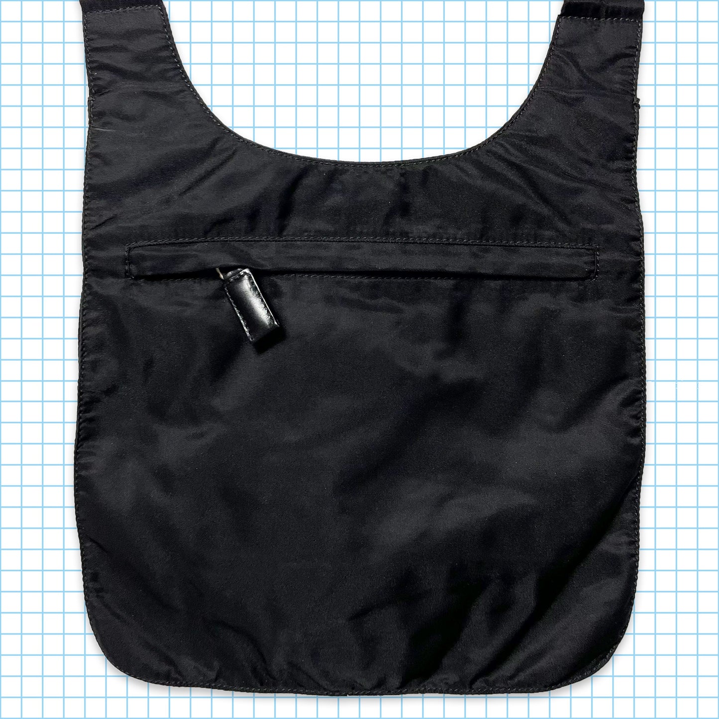 Vintage Prada Milano Black Side Bag