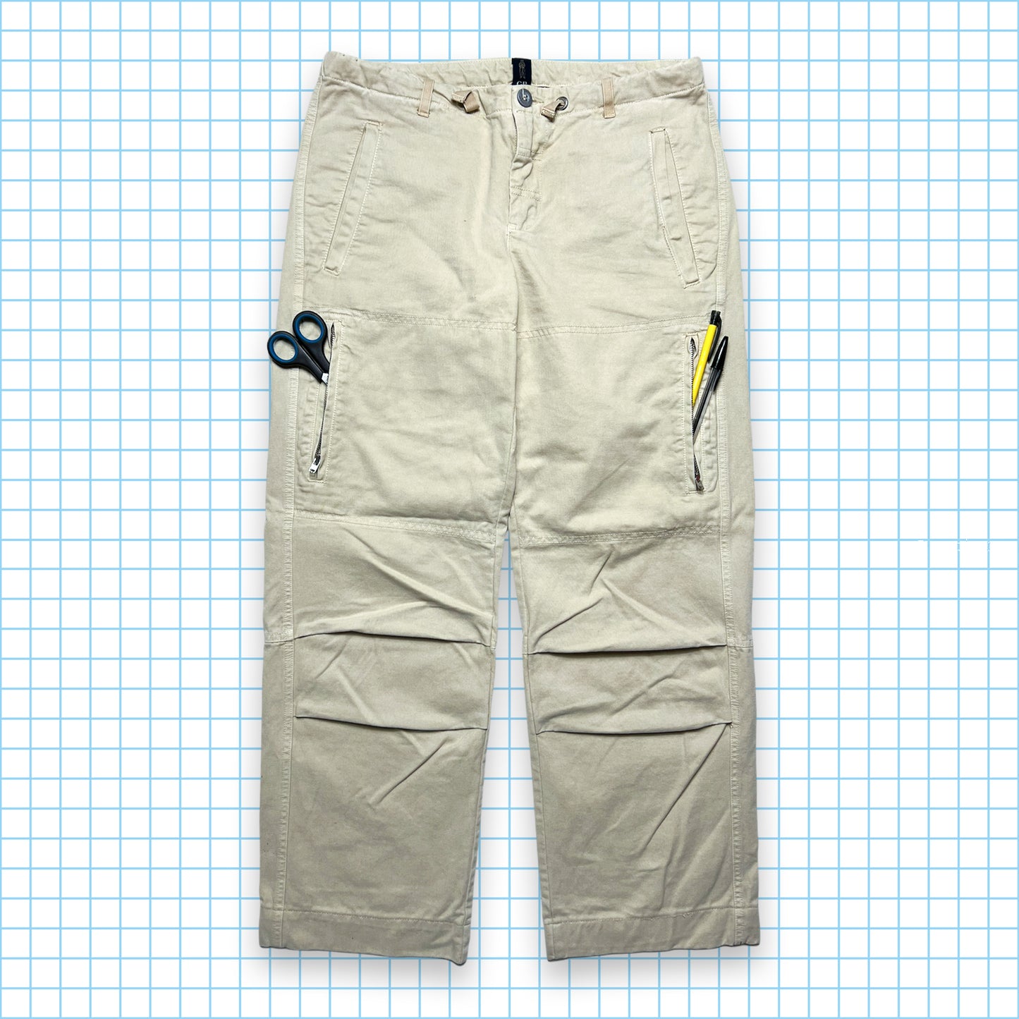 Vintage CP Company Double Knee Trousers - Small