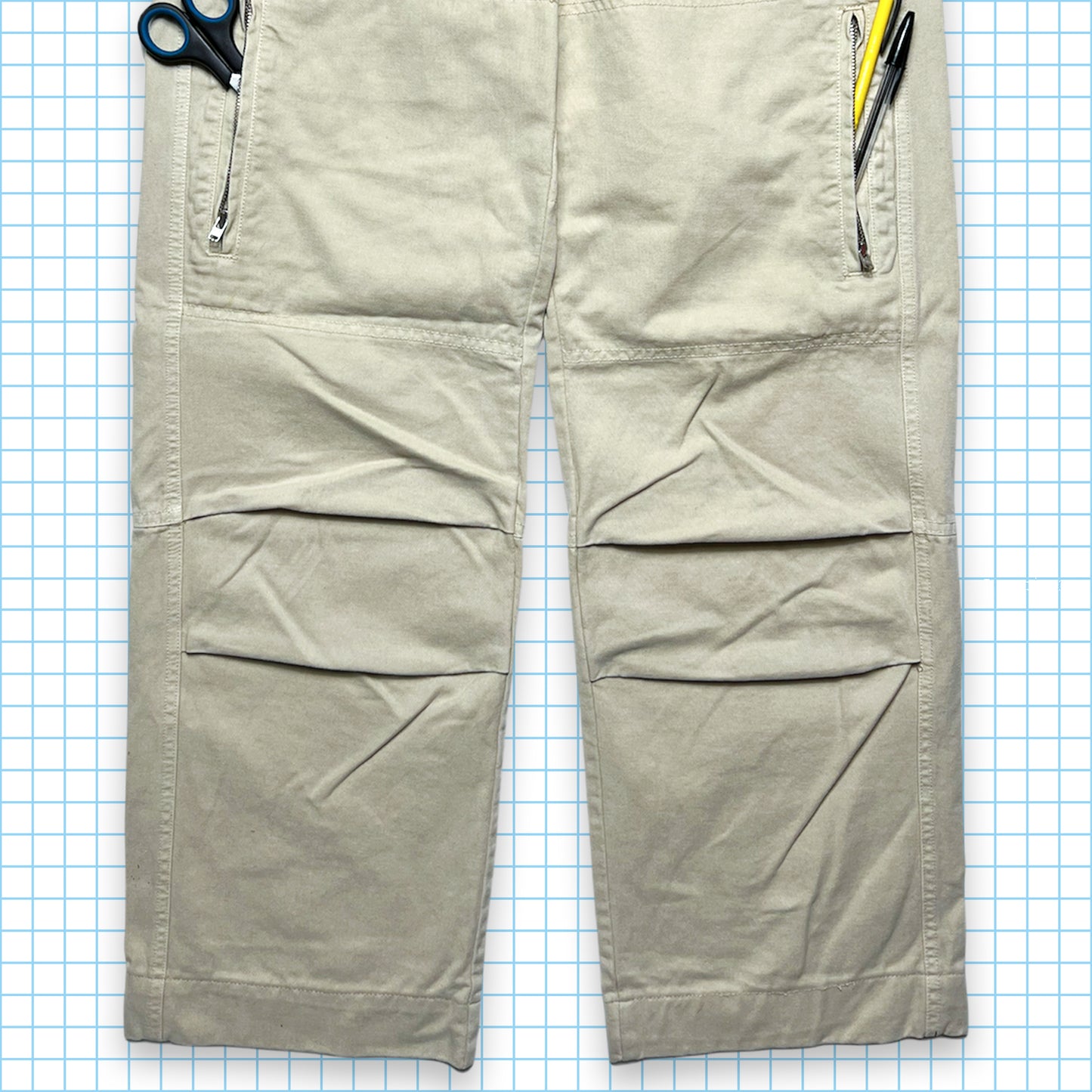 Vintage CP Company Double Knee Trousers - Small