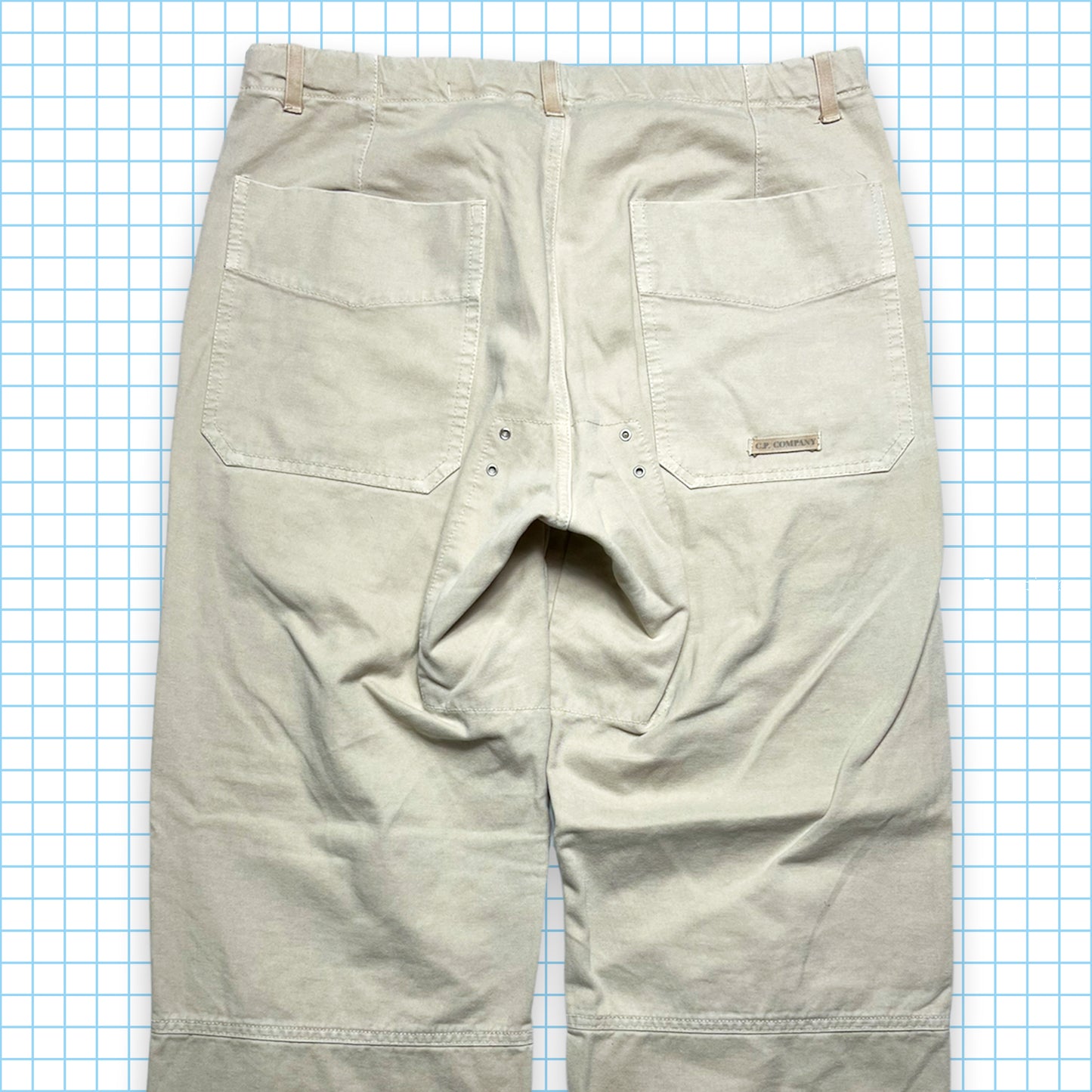 Vintage CP Company Double Knee Trousers - Small