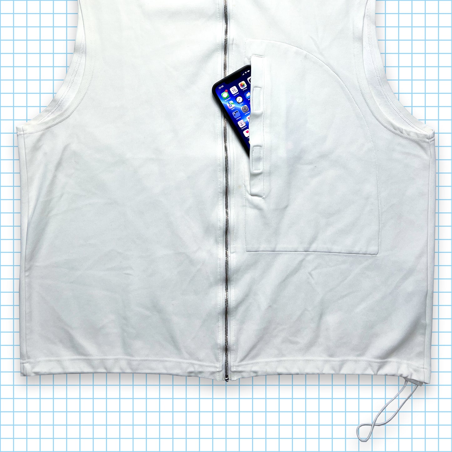 CP Company Off White Millennium Vest SS00' - Extra Large