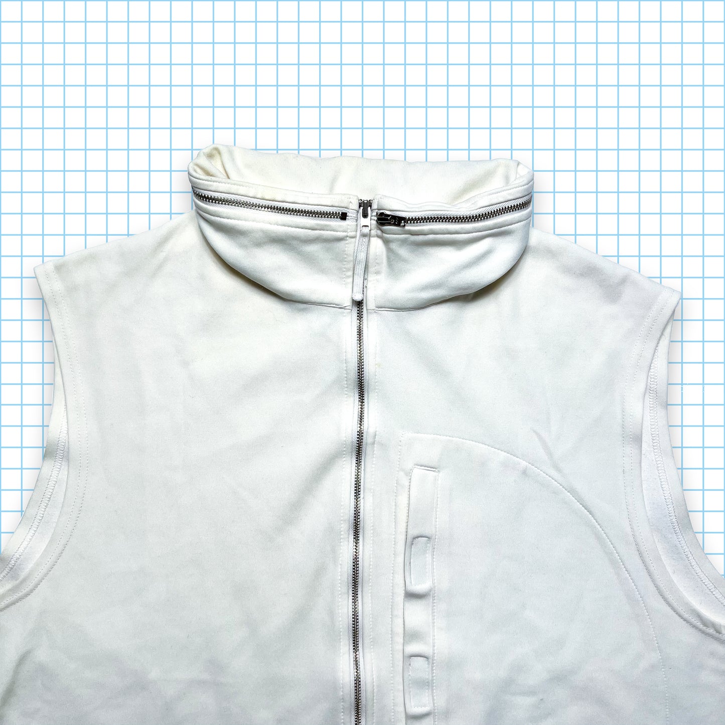 CP Company Off White Millennium Vest SS00' - Extra Large