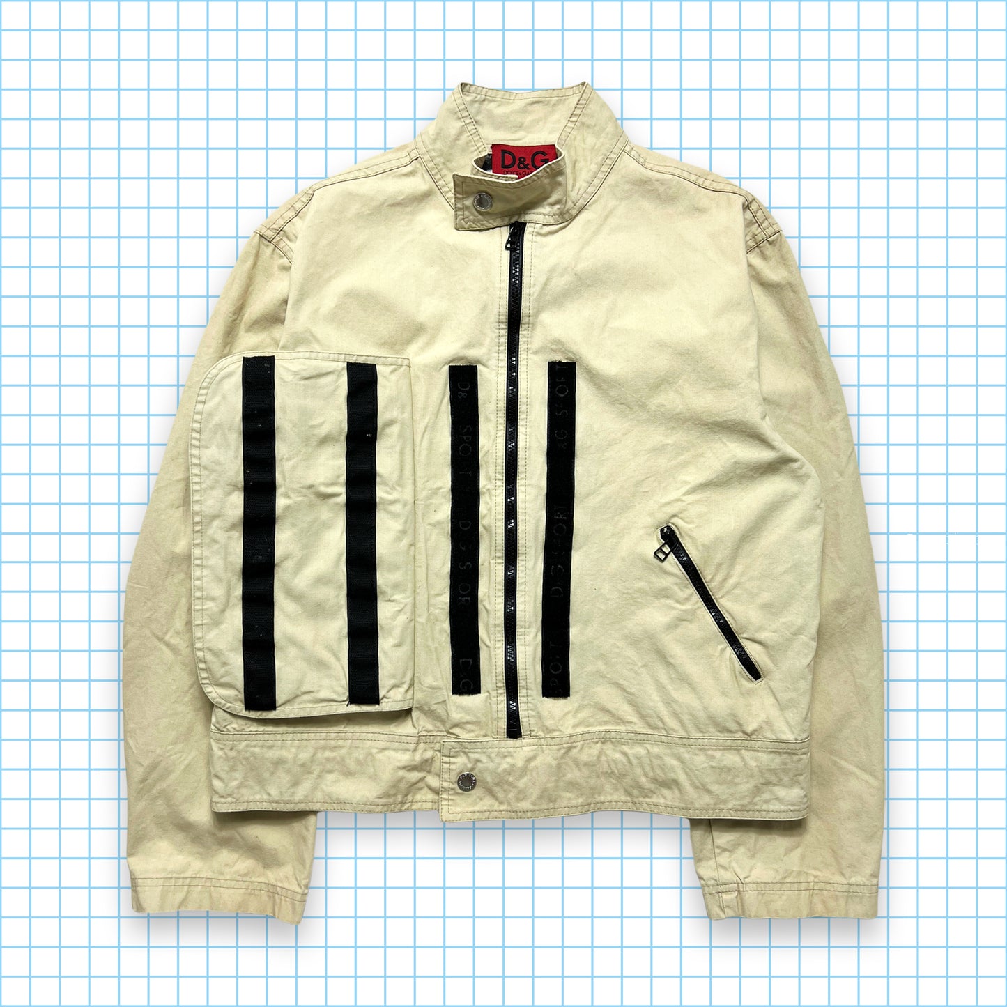Vintage Dolce & Gabbana Sport Technical Harrington Jacket - Small / Medium