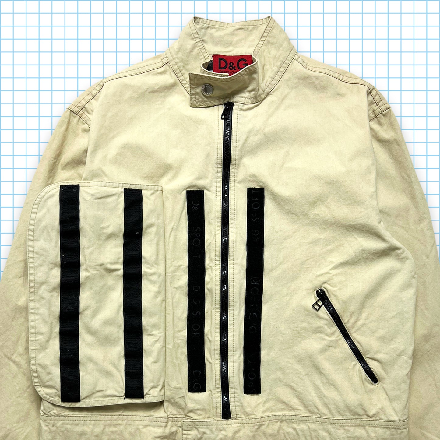 Vintage Dolce & Gabbana Sport Technical Harrington Jacket - Small / Medium