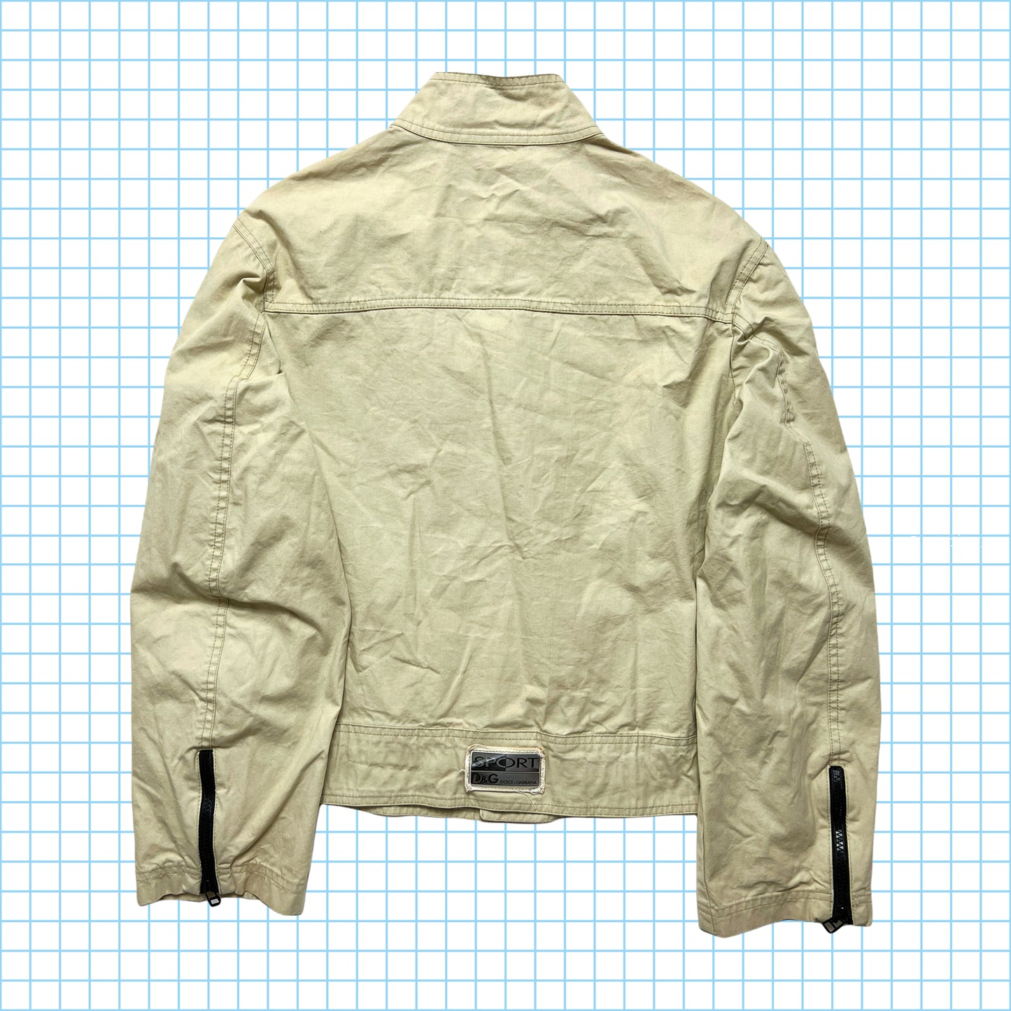 Vintage Dolce & Gabbana Sport Technical Harrington Jacket - Small / Medium